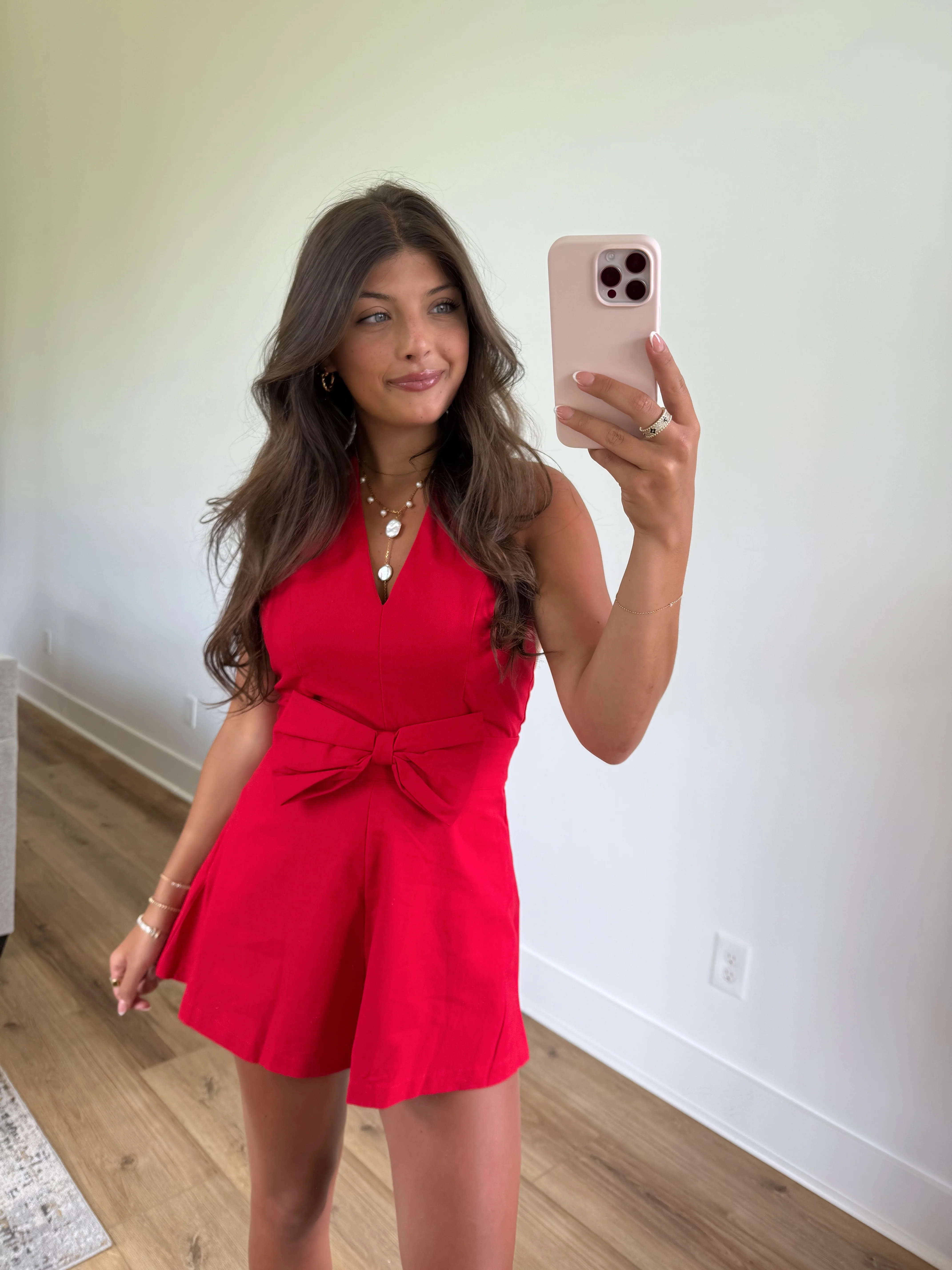 Like Candy Romper (Red) - Image 4