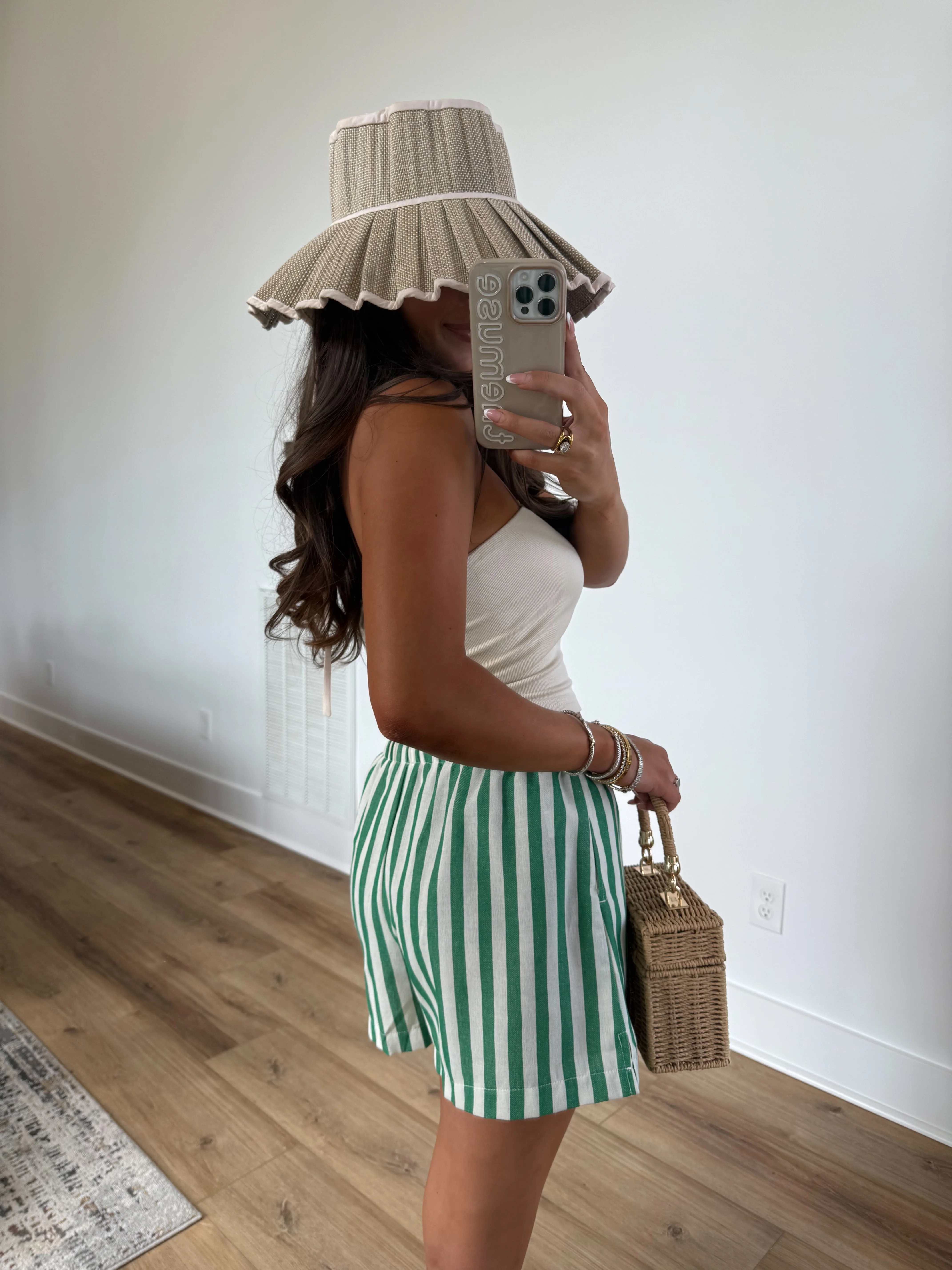 Linen Club Shorts (Kelly Green) - Image 2