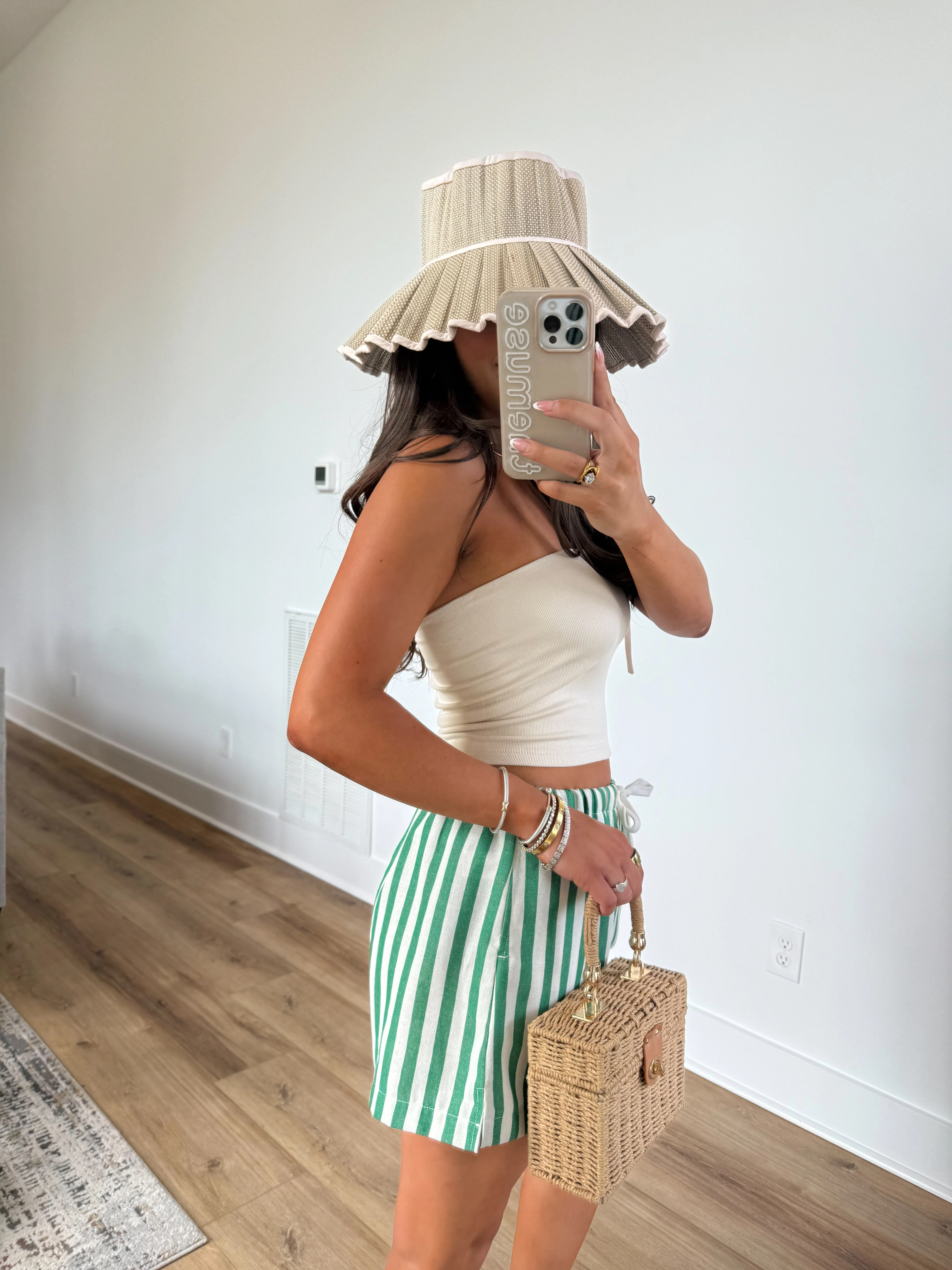 Linen Club Shorts (Kelly Green) - Image 4