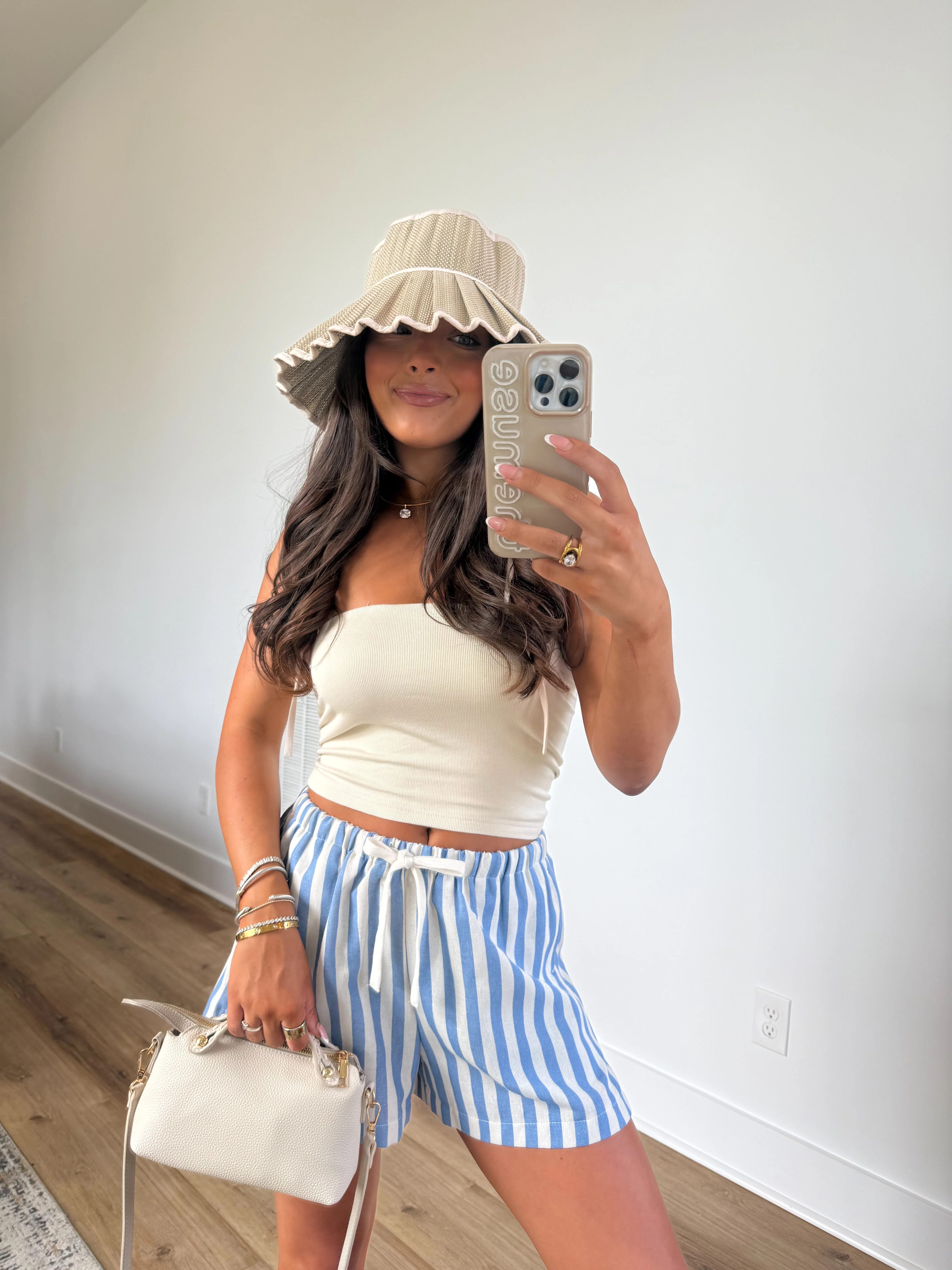 Linen Club Shorts (Sky Blue) - Image 4