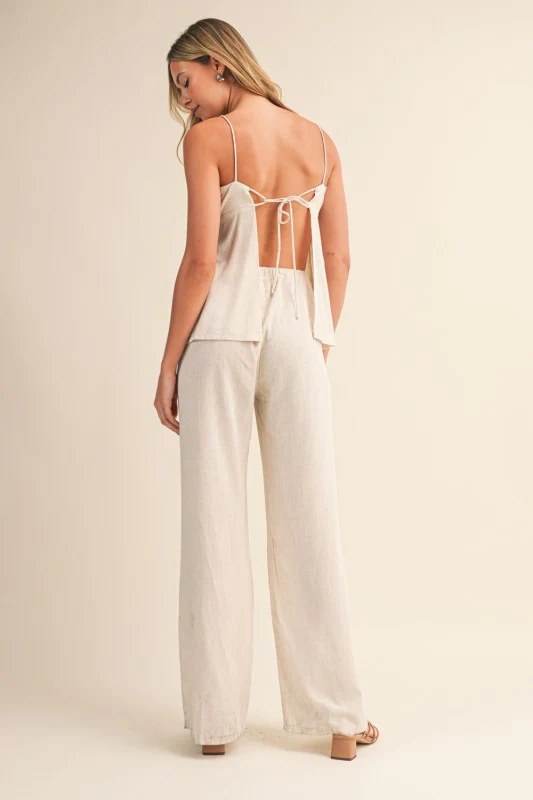 Linen Sands Jumpsuit - Image 9
