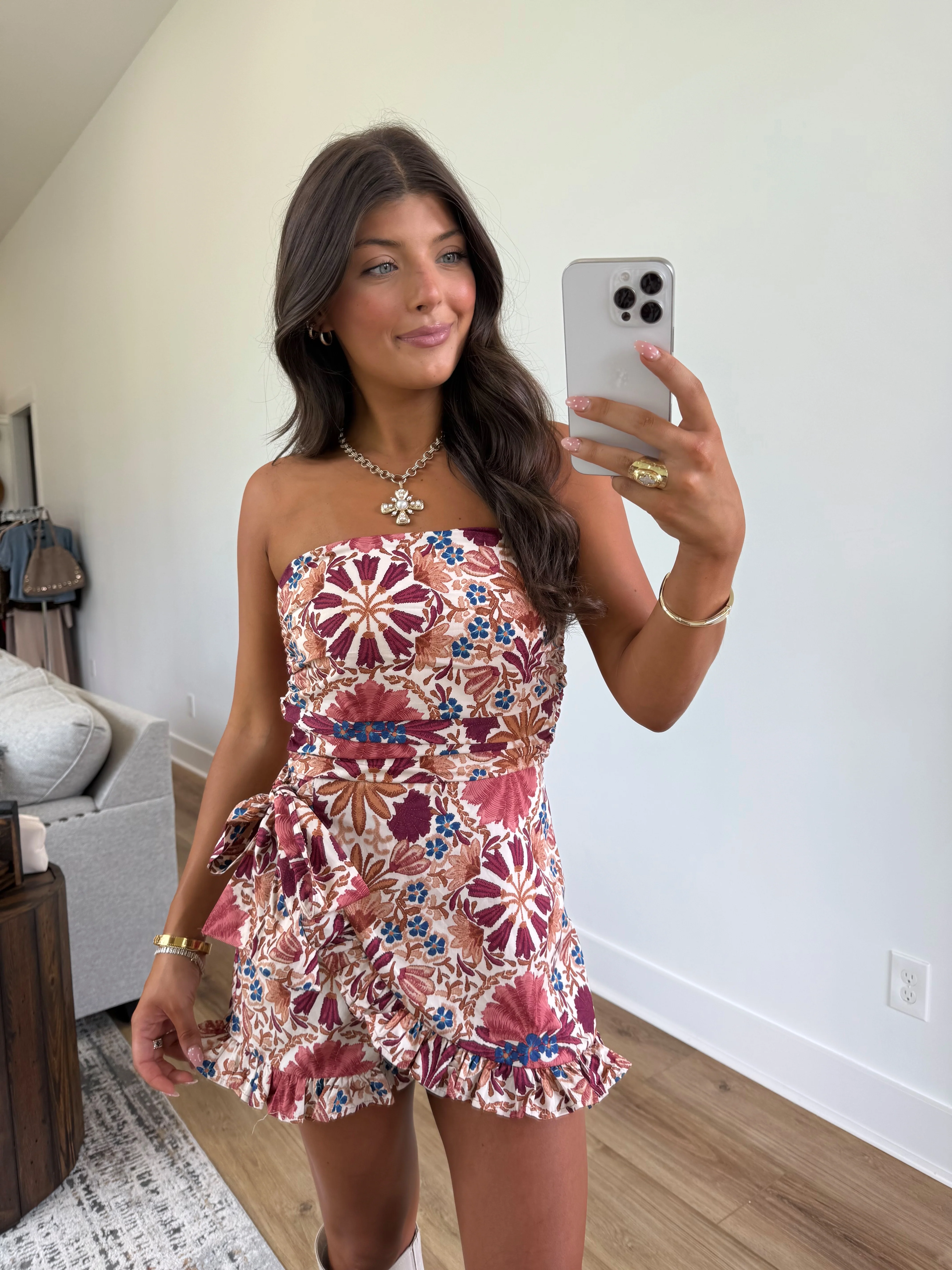 Lucy Florals Romper - Image 3