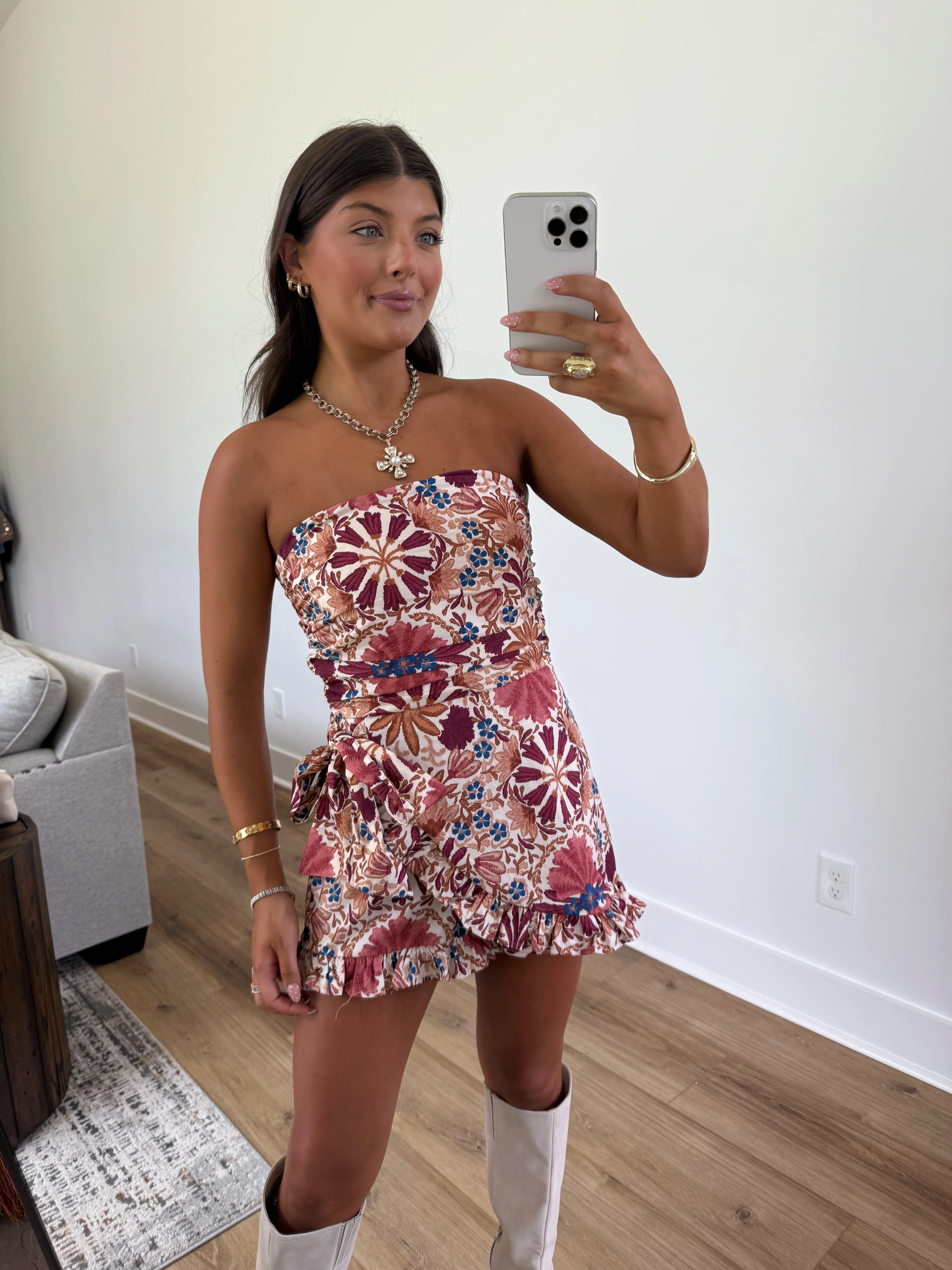 Lucy Florals Romper - Image 6