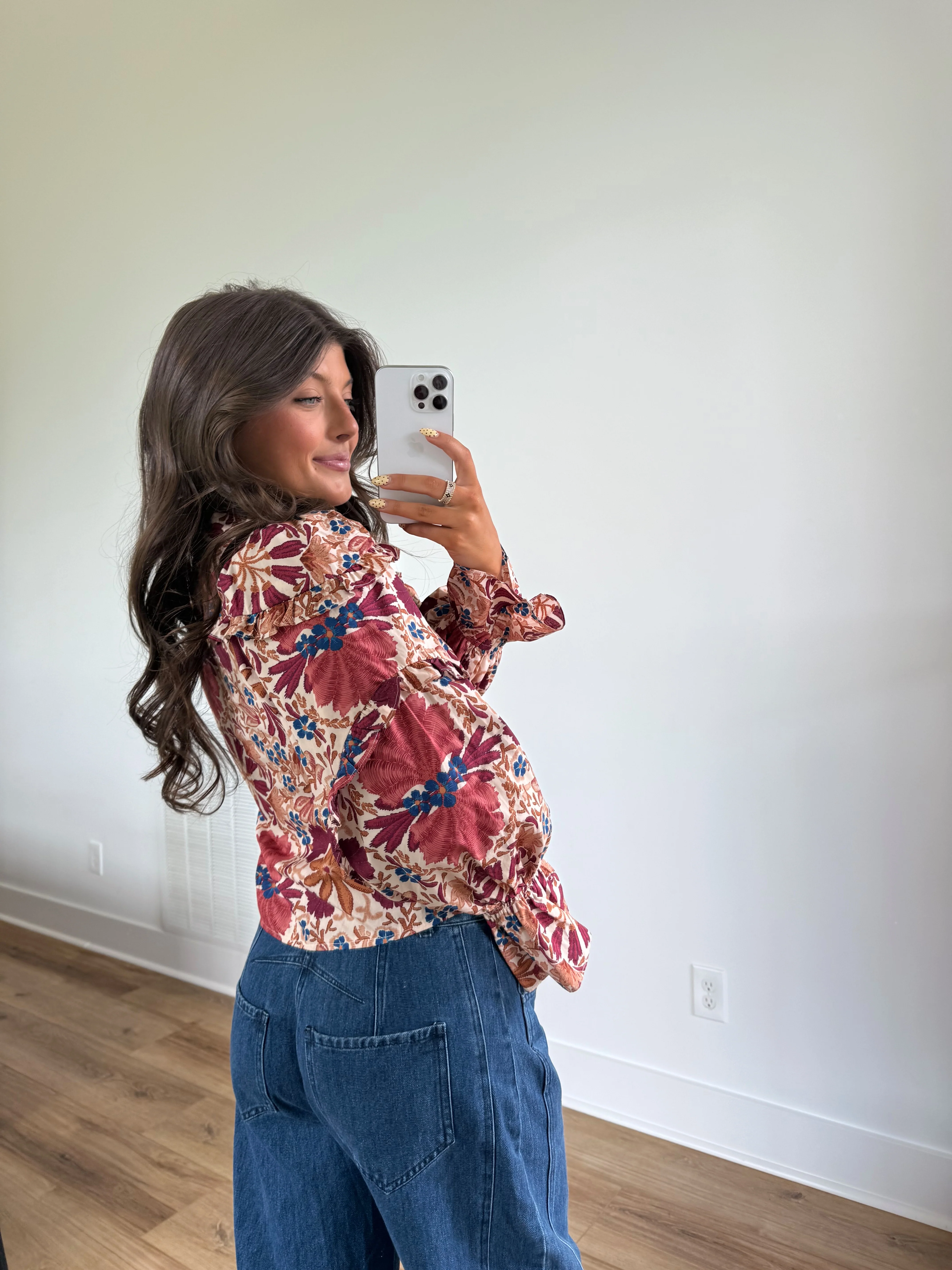 Lucy Ruffle Top - Image 2