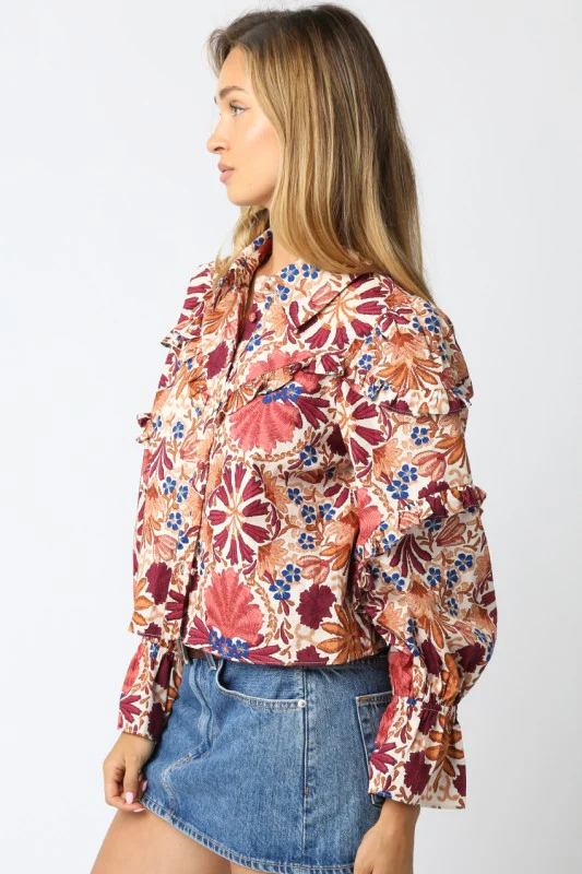 Lucy Ruffle Top - Image 5