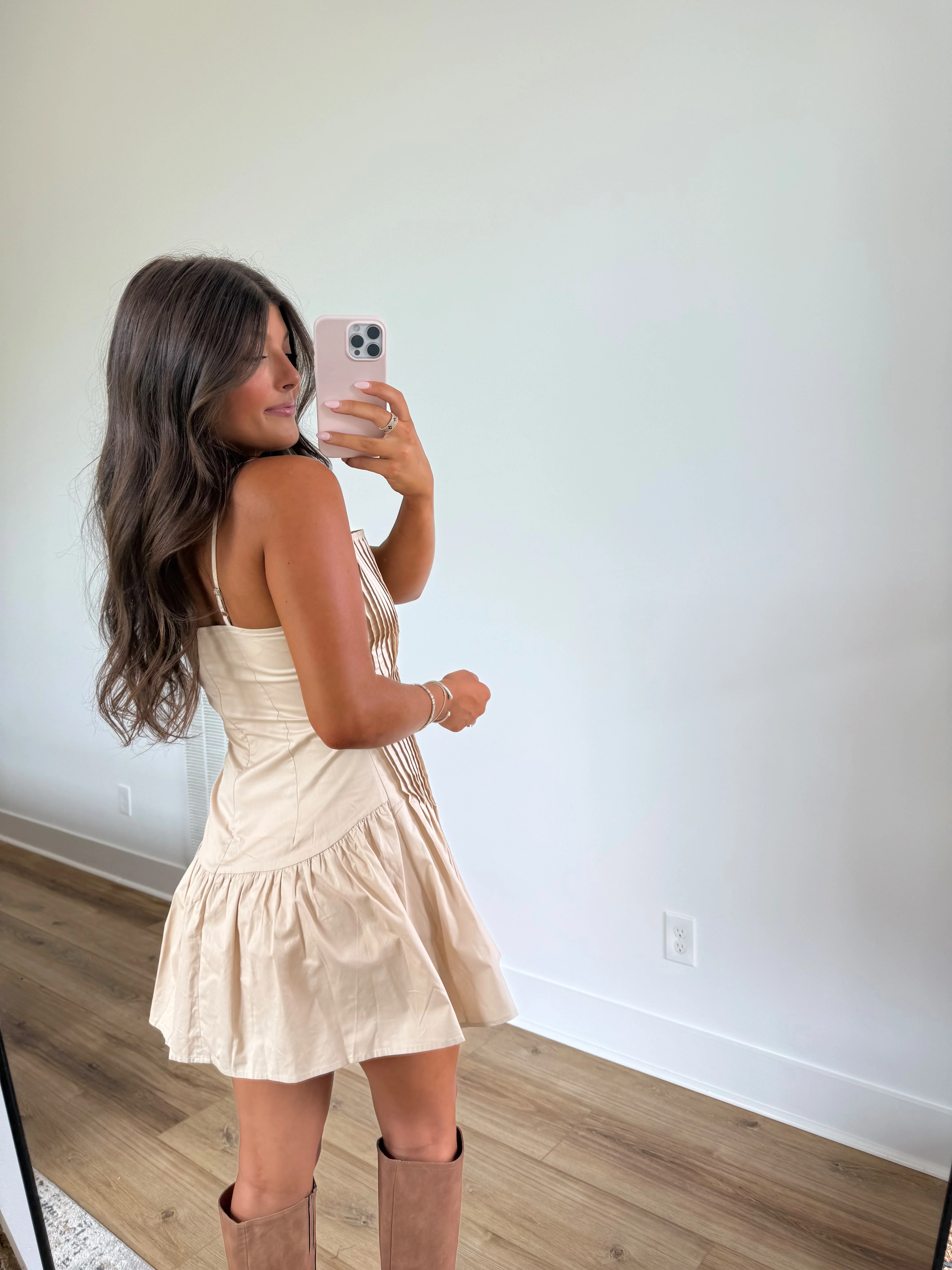 Madeleine Pleats Dress - Image 4