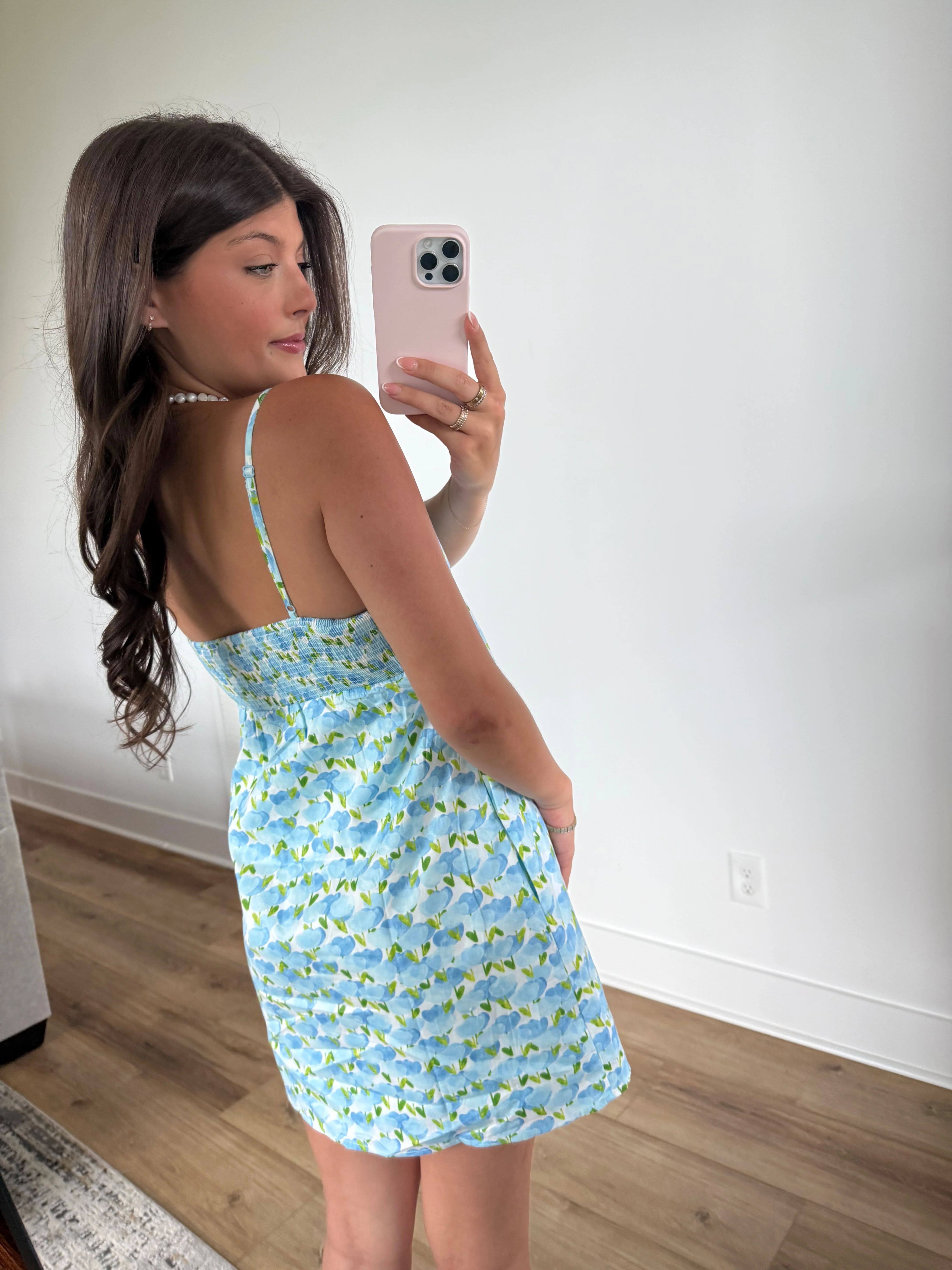 Mallie Spring Mini Dress - Image 5