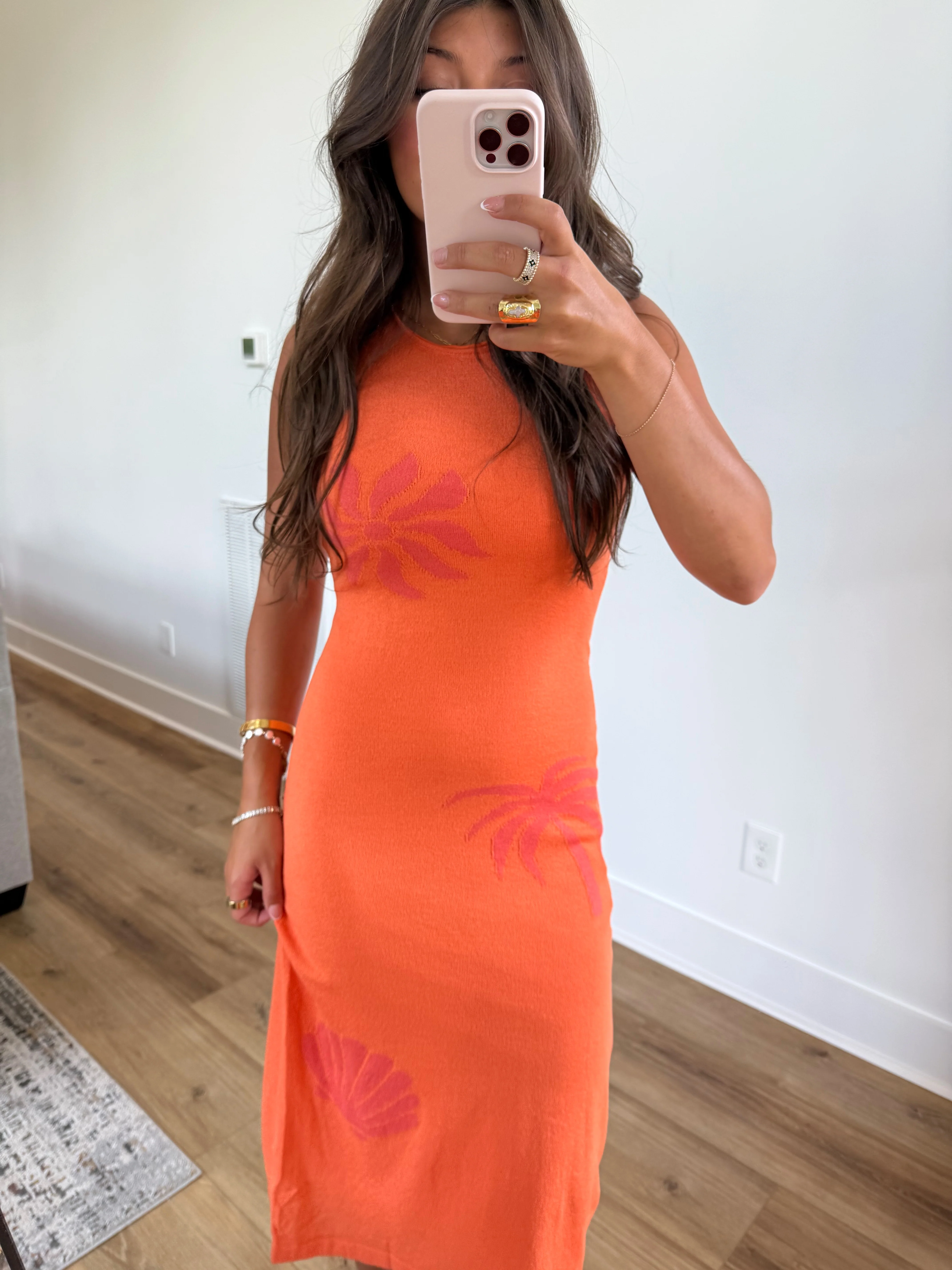 Mango Glow Midi Dress - Image 2