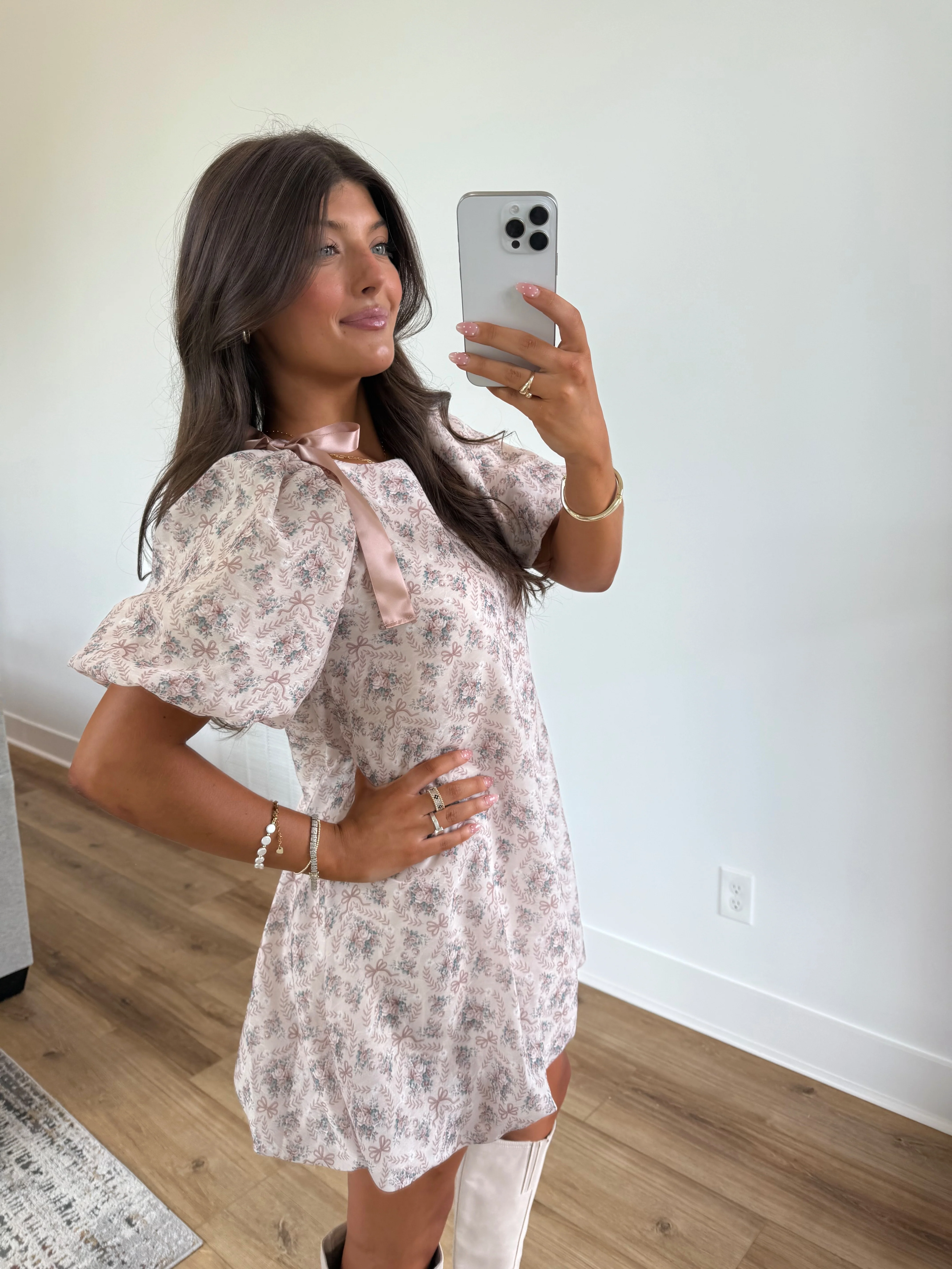 Maple Tied Moments Bubble Dress - Image 2