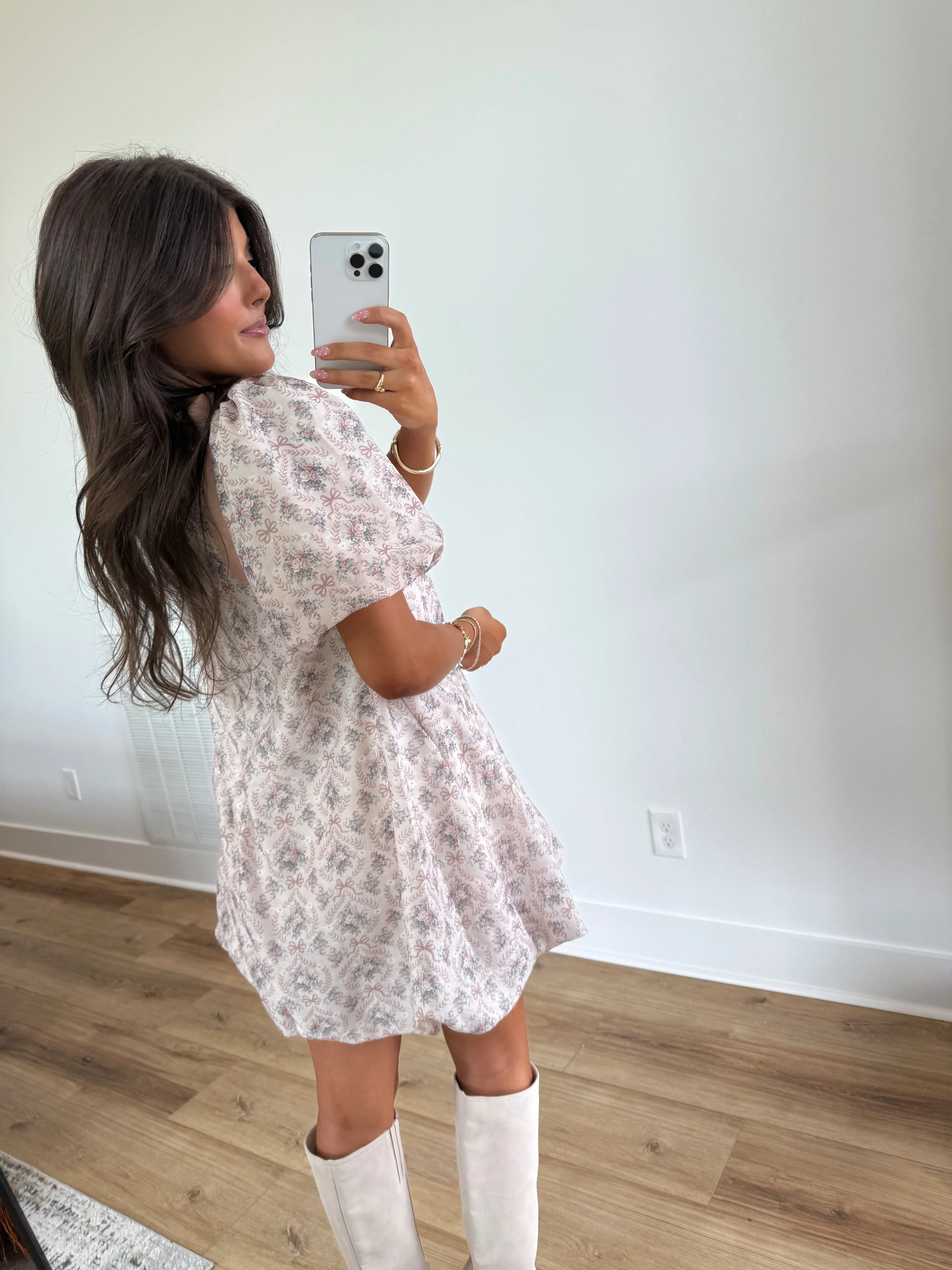 Maple Tied Moments Bubble Dress - Image 4