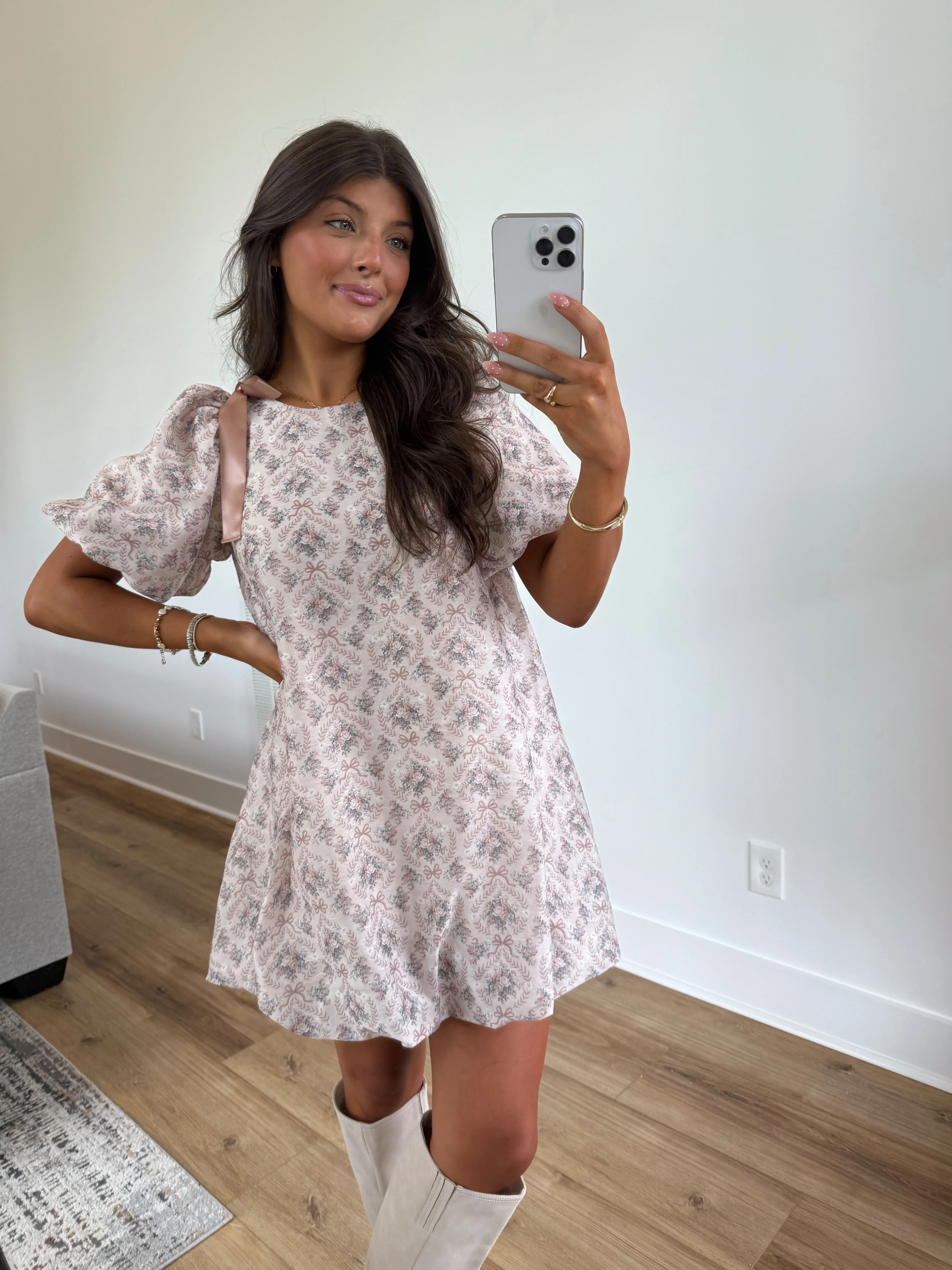 Maple Tied Moments Bubble Dress - Image 5