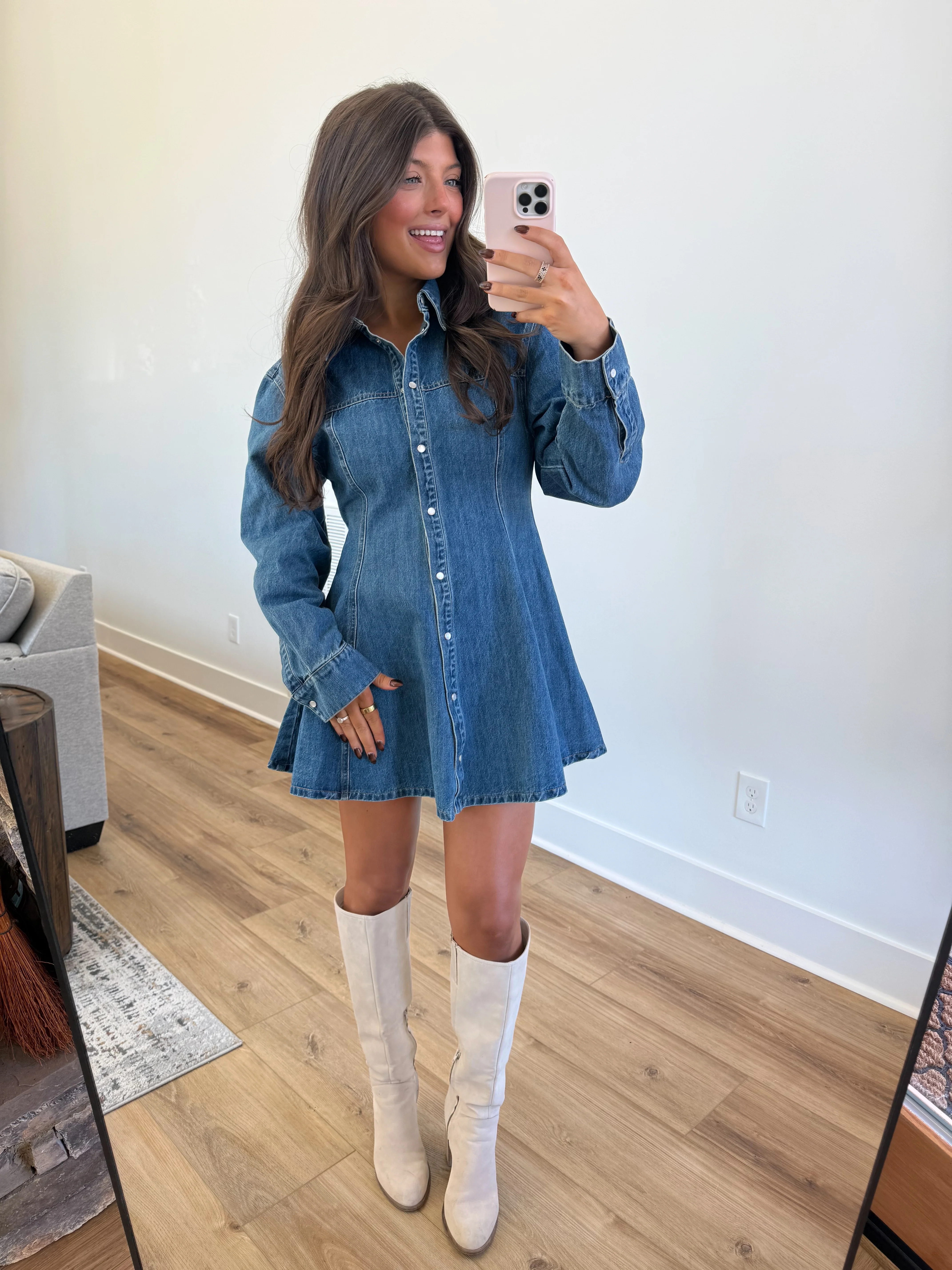 Marki Denim Dress - Image 2