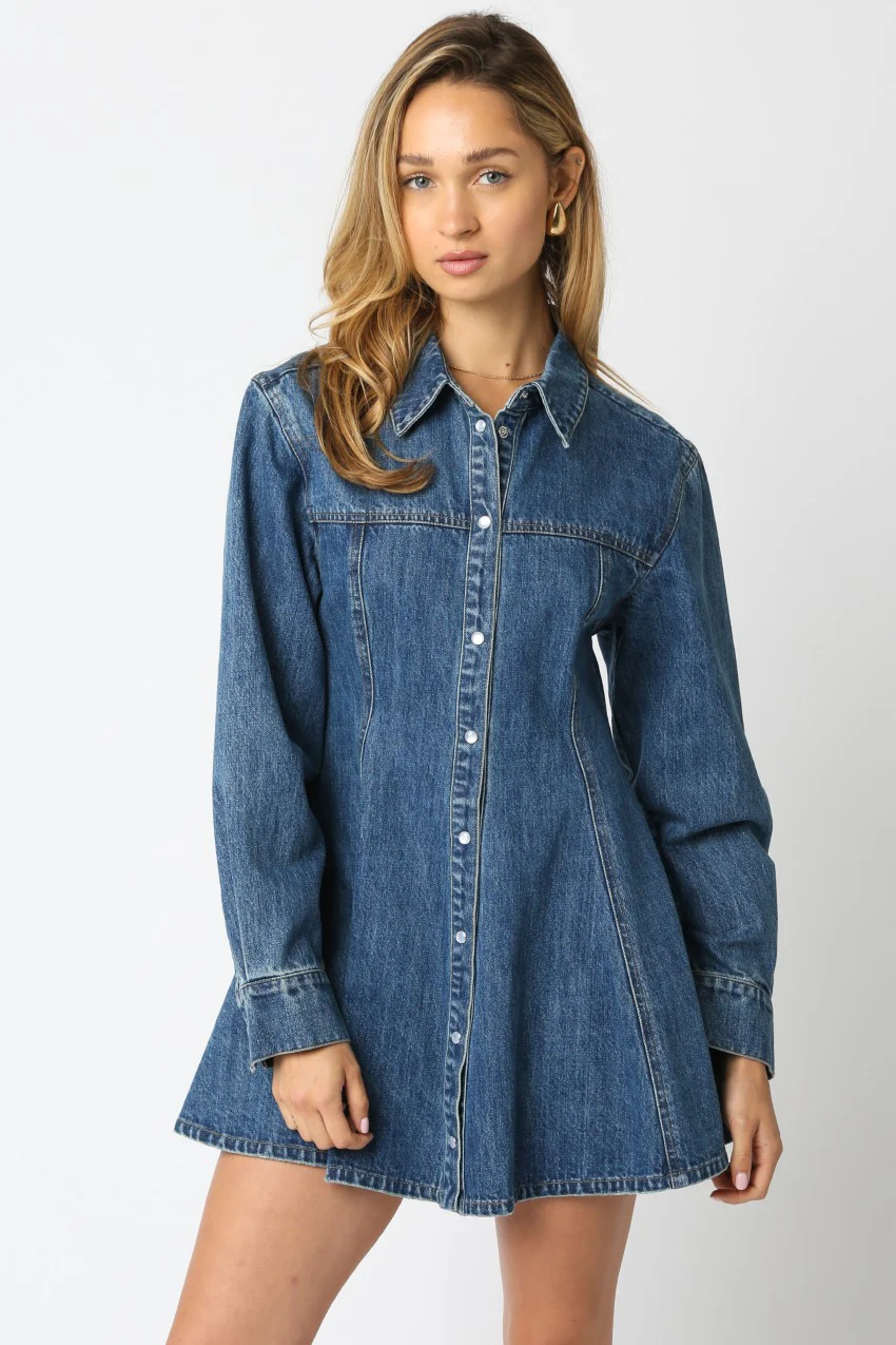 Marki Denim Dress - Image 7
