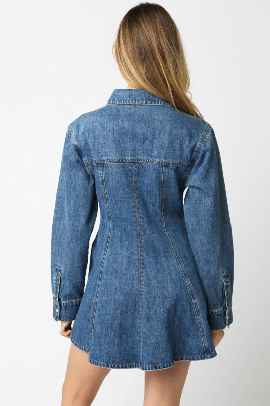 Marki Denim Dress - Image 8