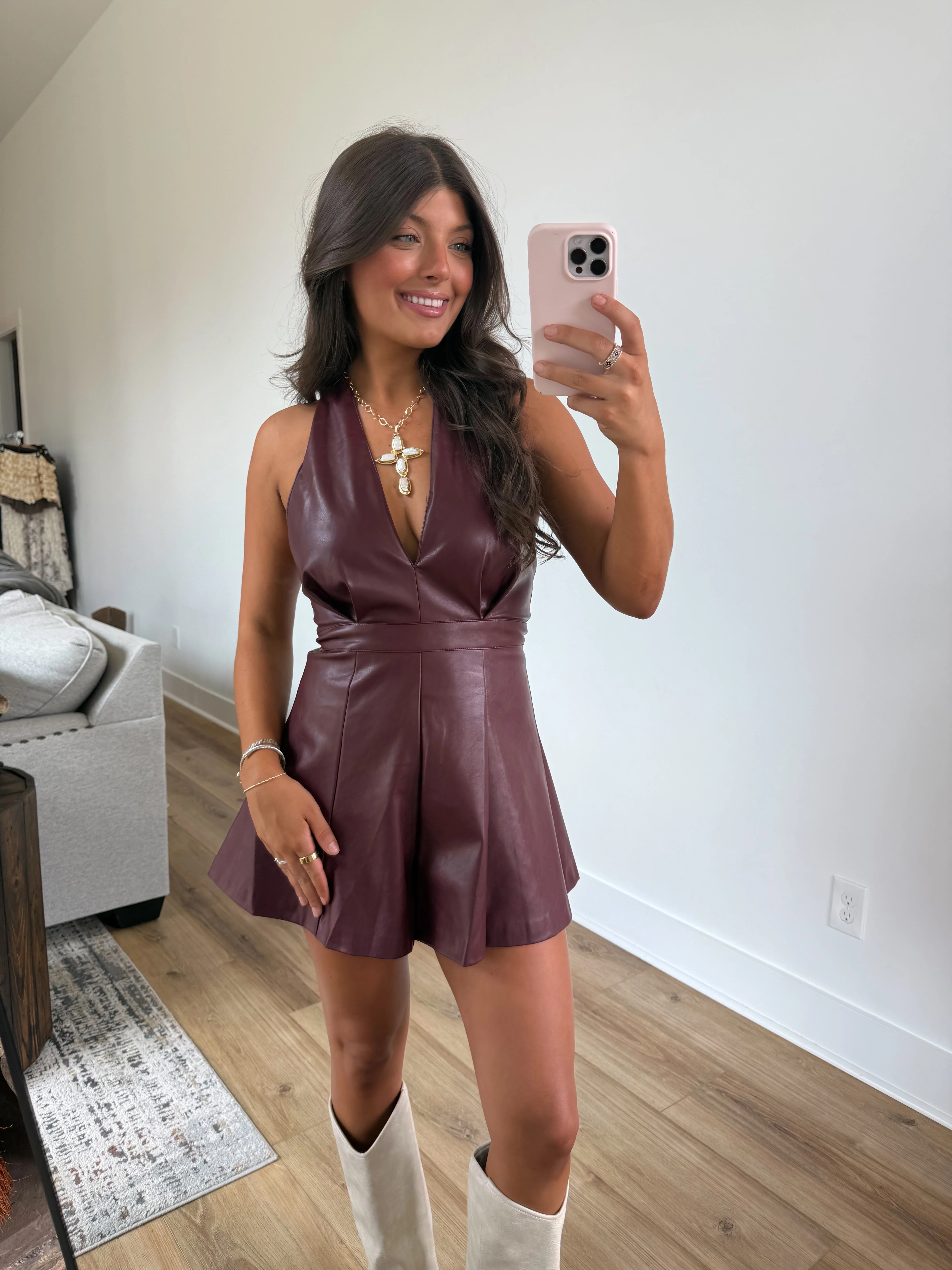 Maroon Spice Romper - Image 5
