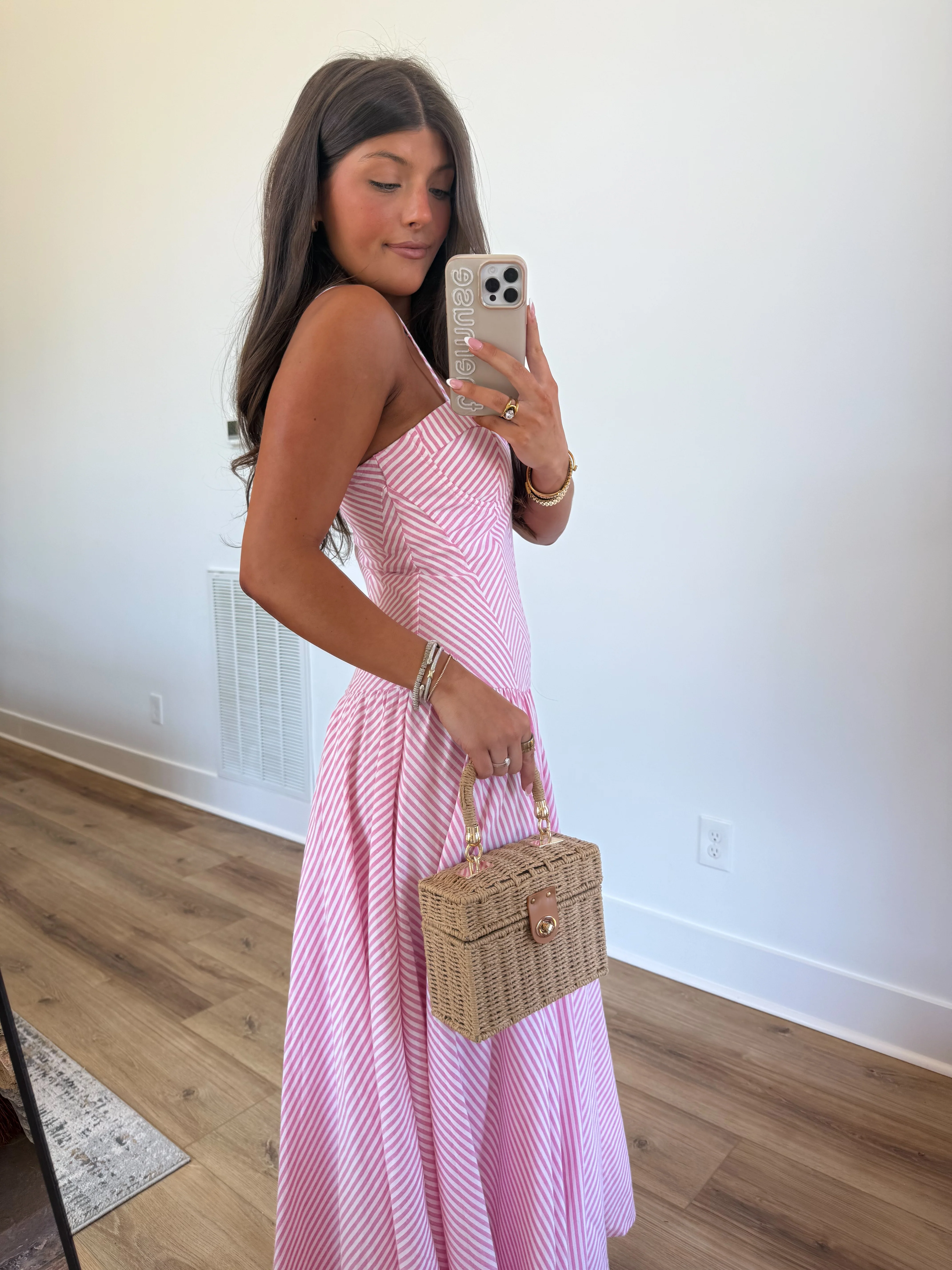 Master Structure Maxi Dress (Pink) - Image 4