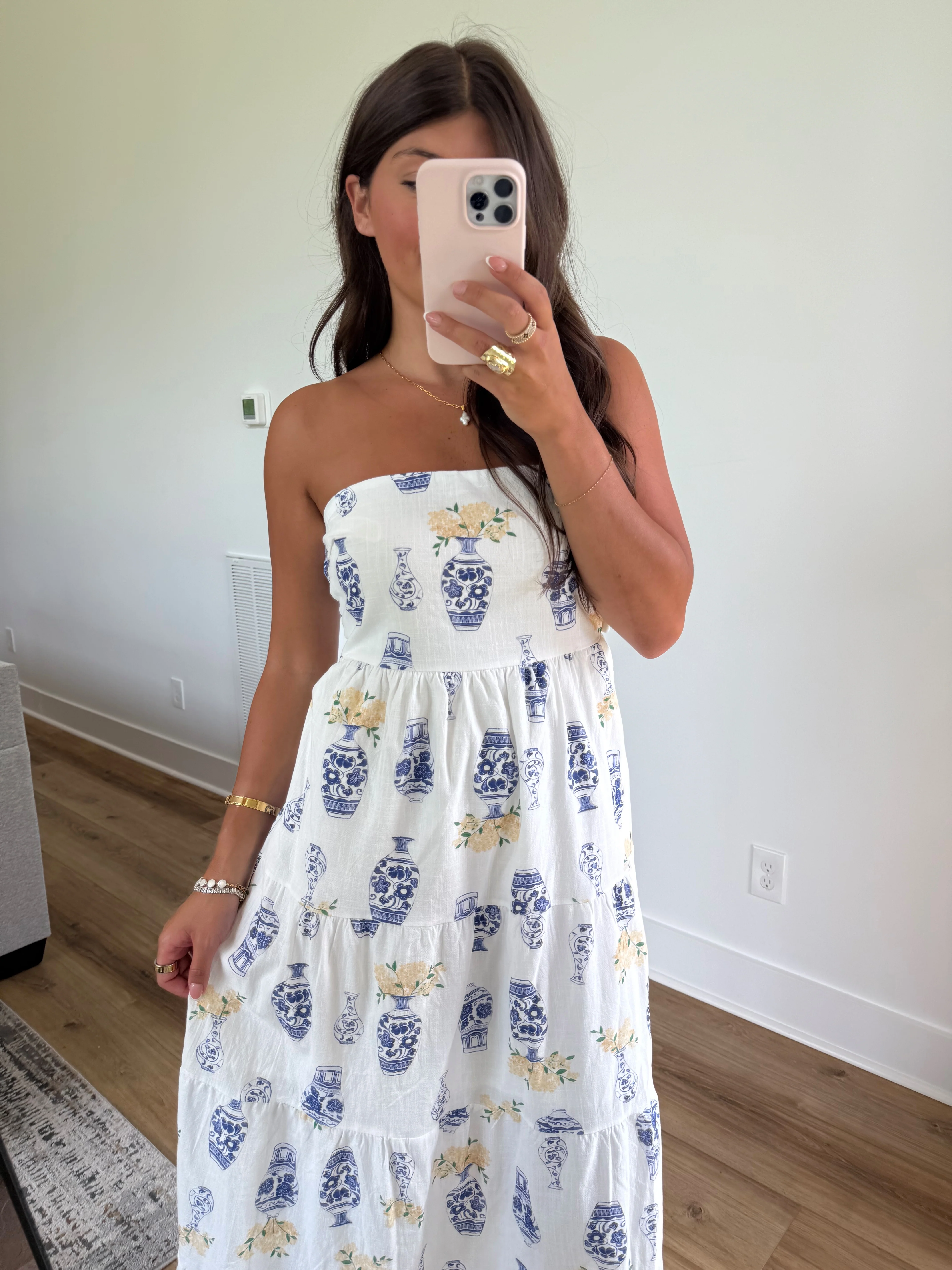Mediterranean Muse Maxi Dress - Image 4