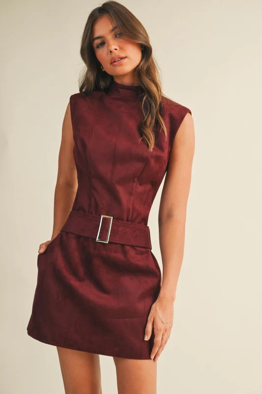 Merlet Astoria Belted Mini Dress (Restock) - Image 4