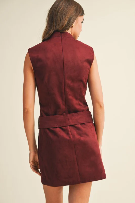Merlet Astoria Belted Mini Dress (Restock) - Image 5