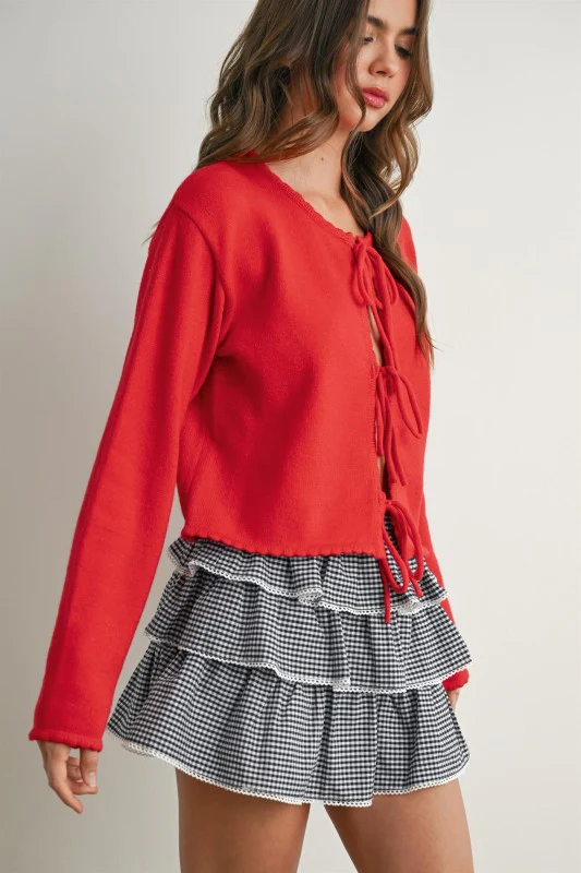 Merry Tie Cardigan - Image 5