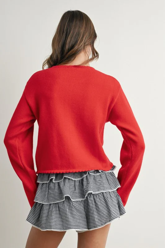 Merry Tie Cardigan - Image 6