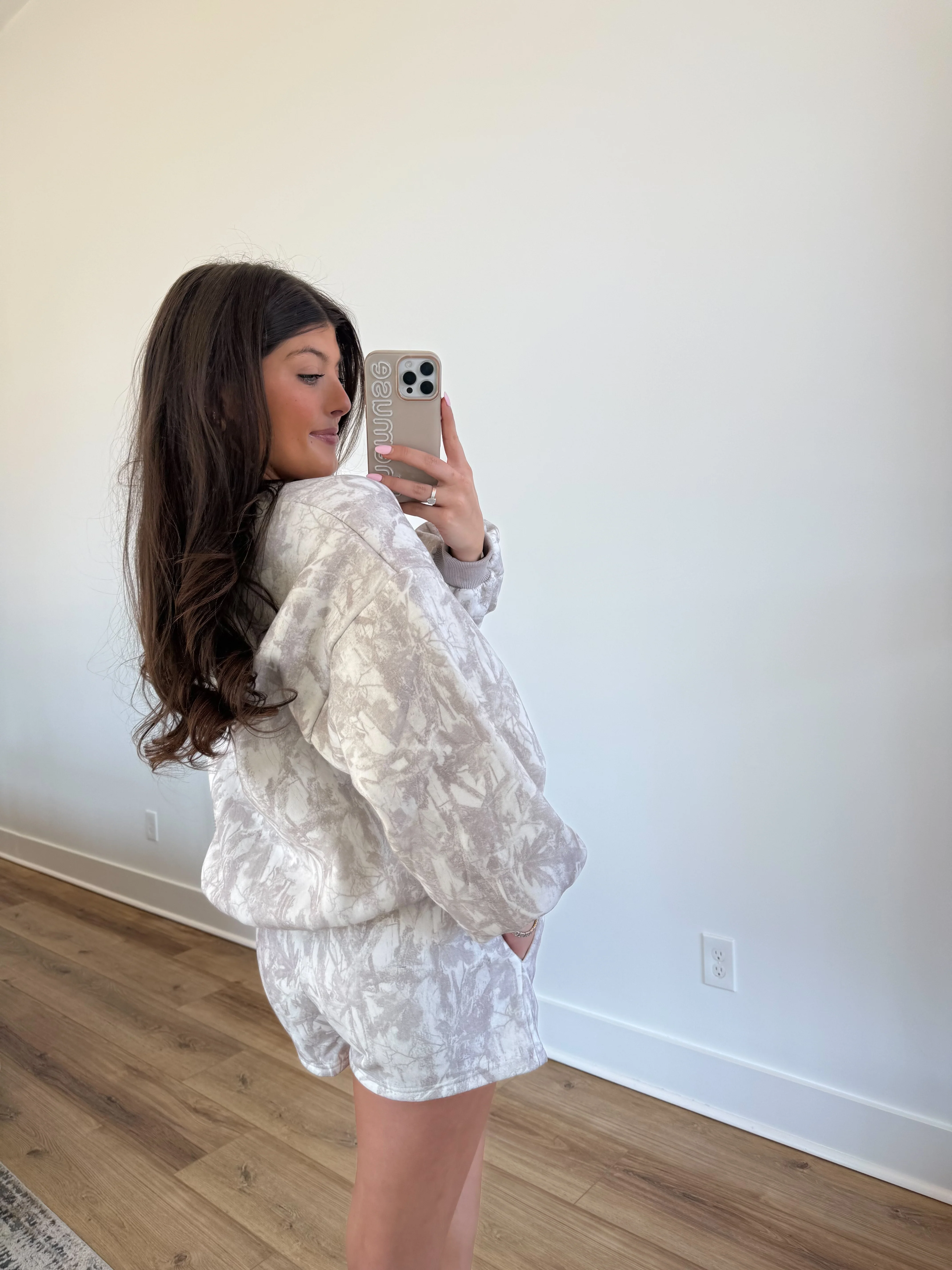 Mocha Camo Shorts Set - Image 7