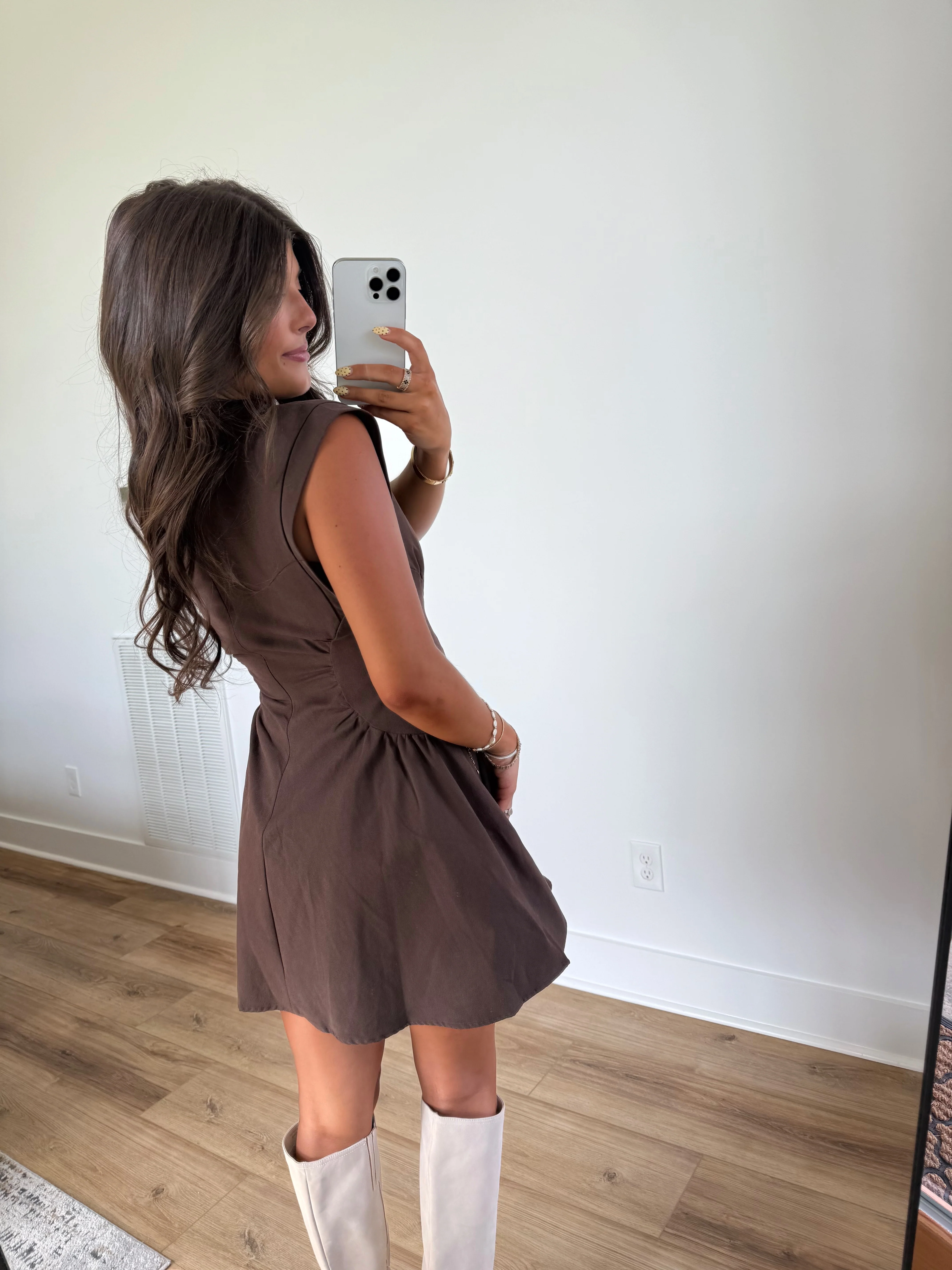 Mocha Pecan Dress (Restock) - Image 5