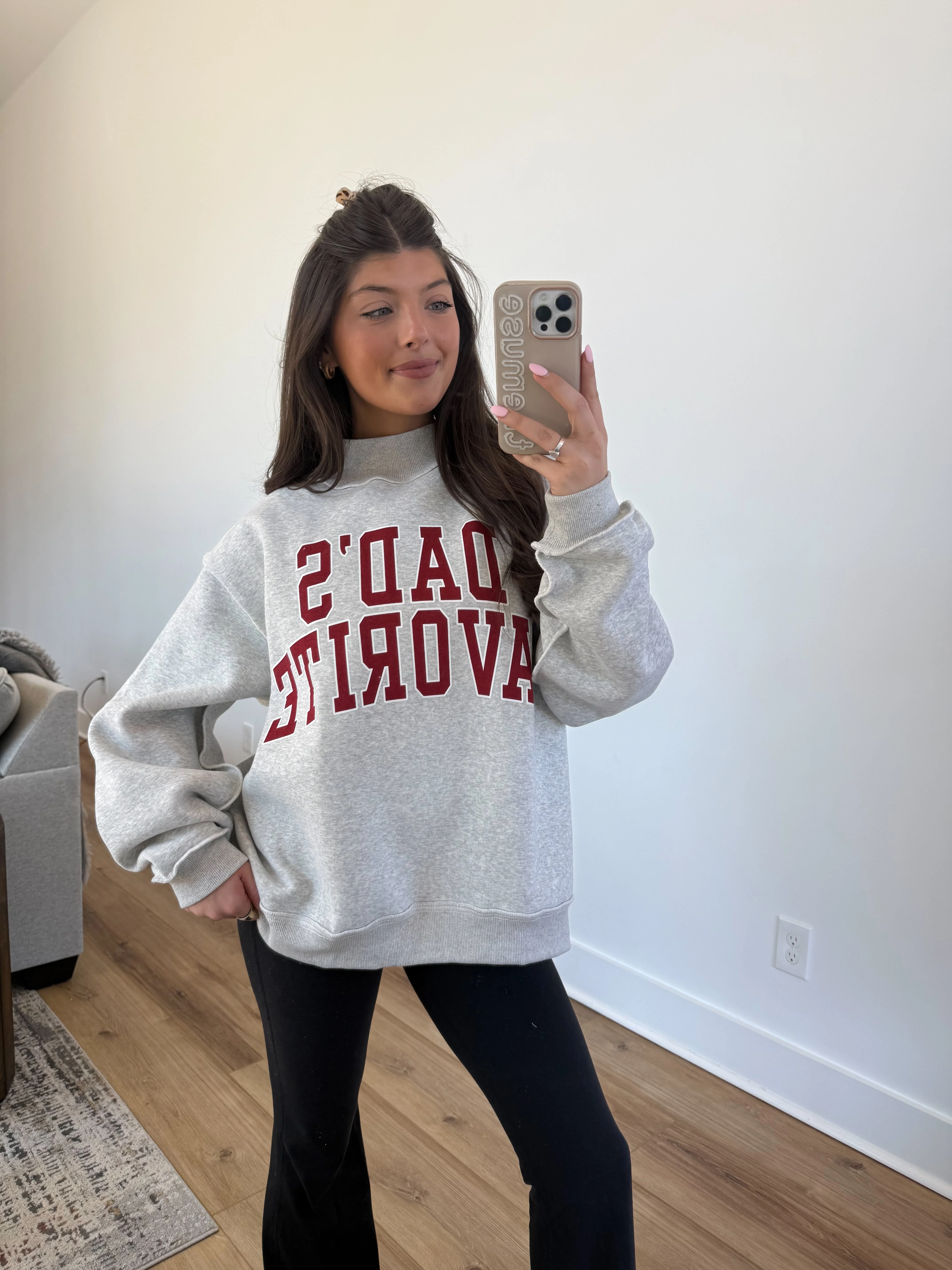 Mom/Dad's Fav Mockneck (REVERSIBLE) - Image 2
