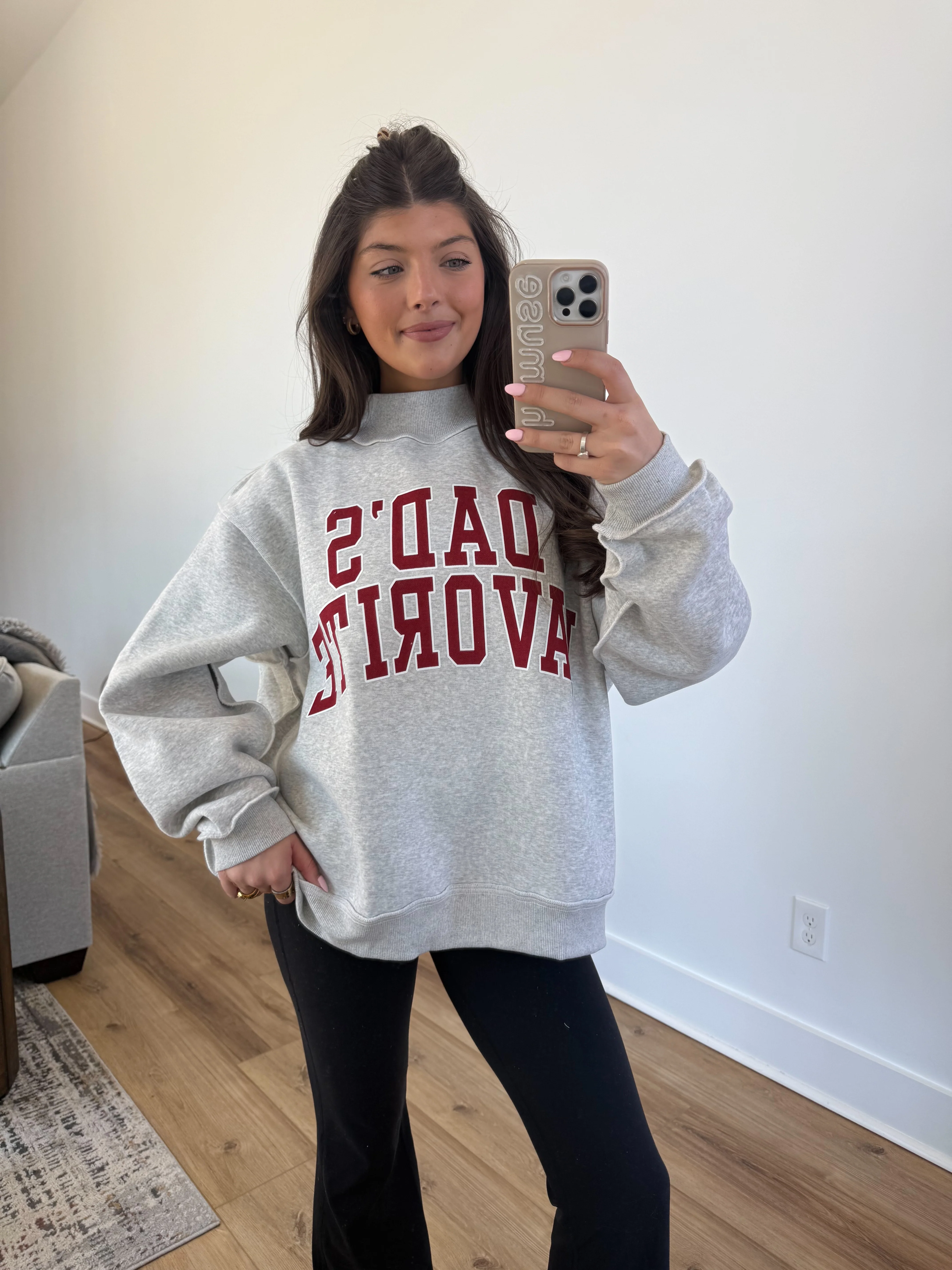 Mom/Dad's Fav Mockneck (REVERSIBLE) - Image 4