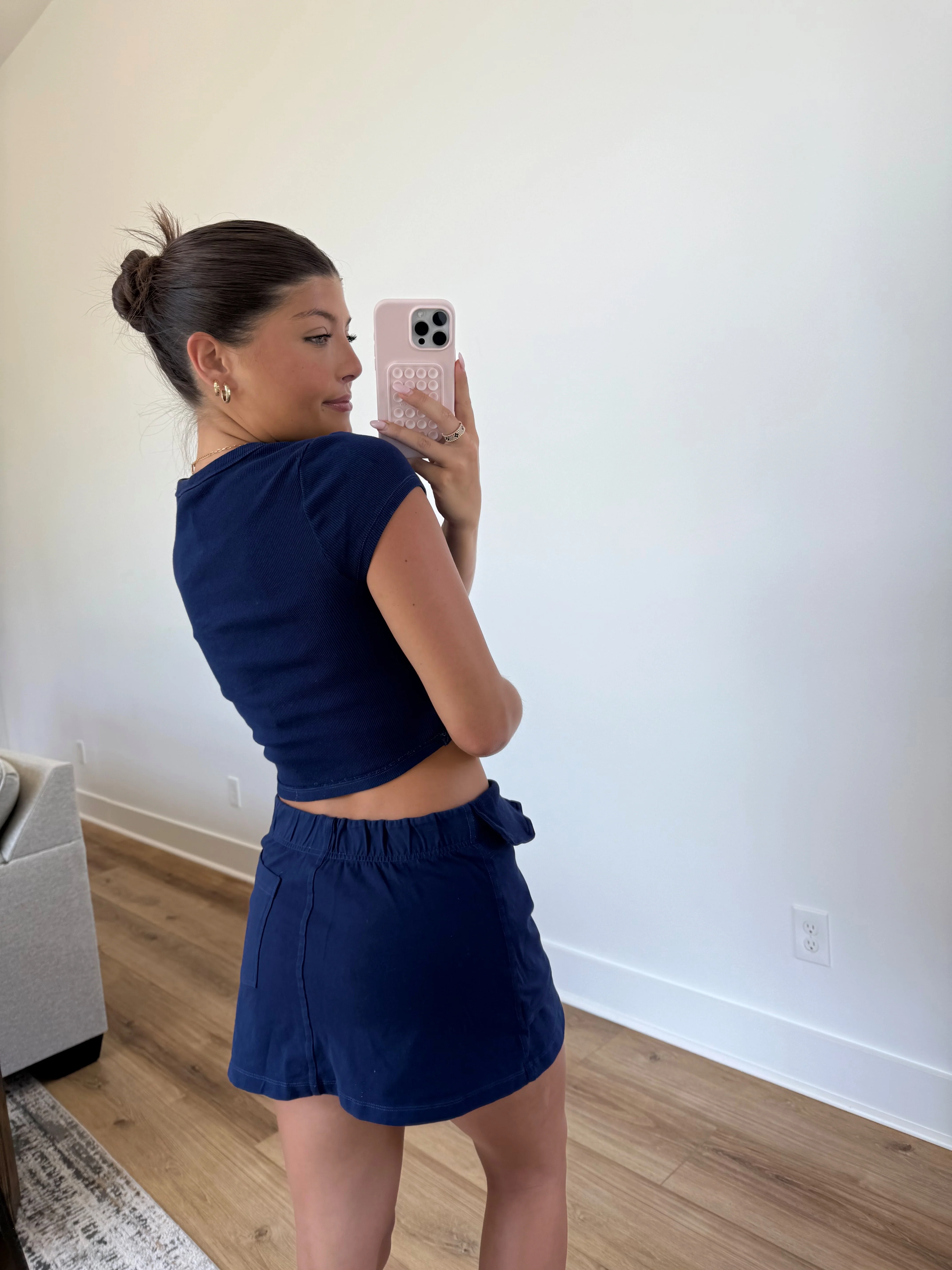 Muse On The Move Skort Set (Deep Blue) - Image 5