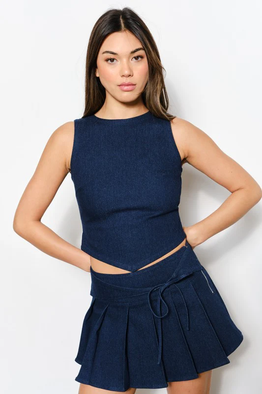 Nashville Nights Denim Top - Image 8