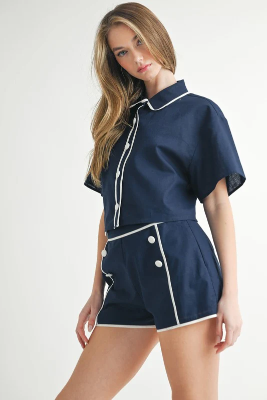 Navy & White Captain Set - Image 7