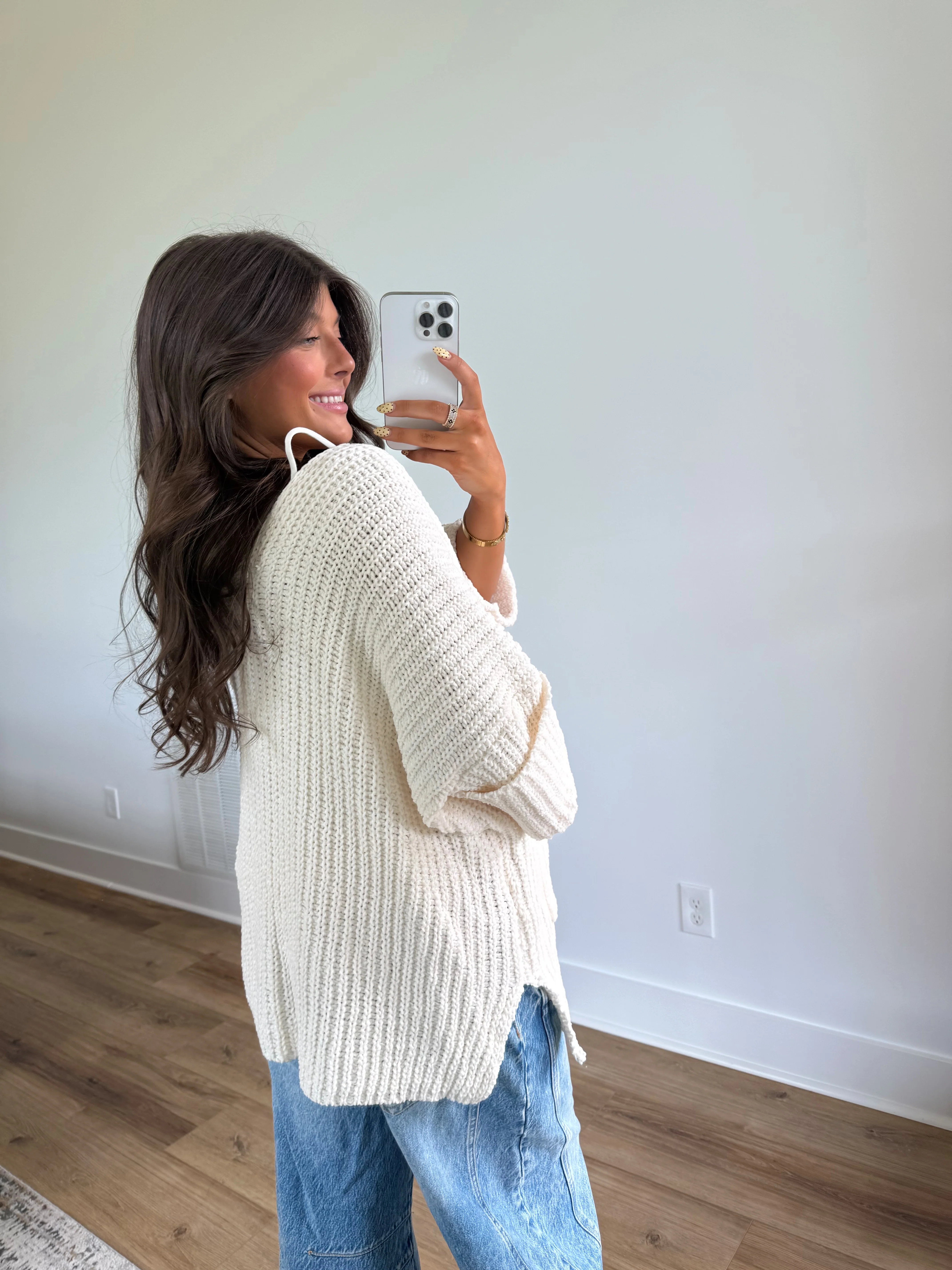 Oat Milk Cardigan (Cream)(Restock) - Image 5