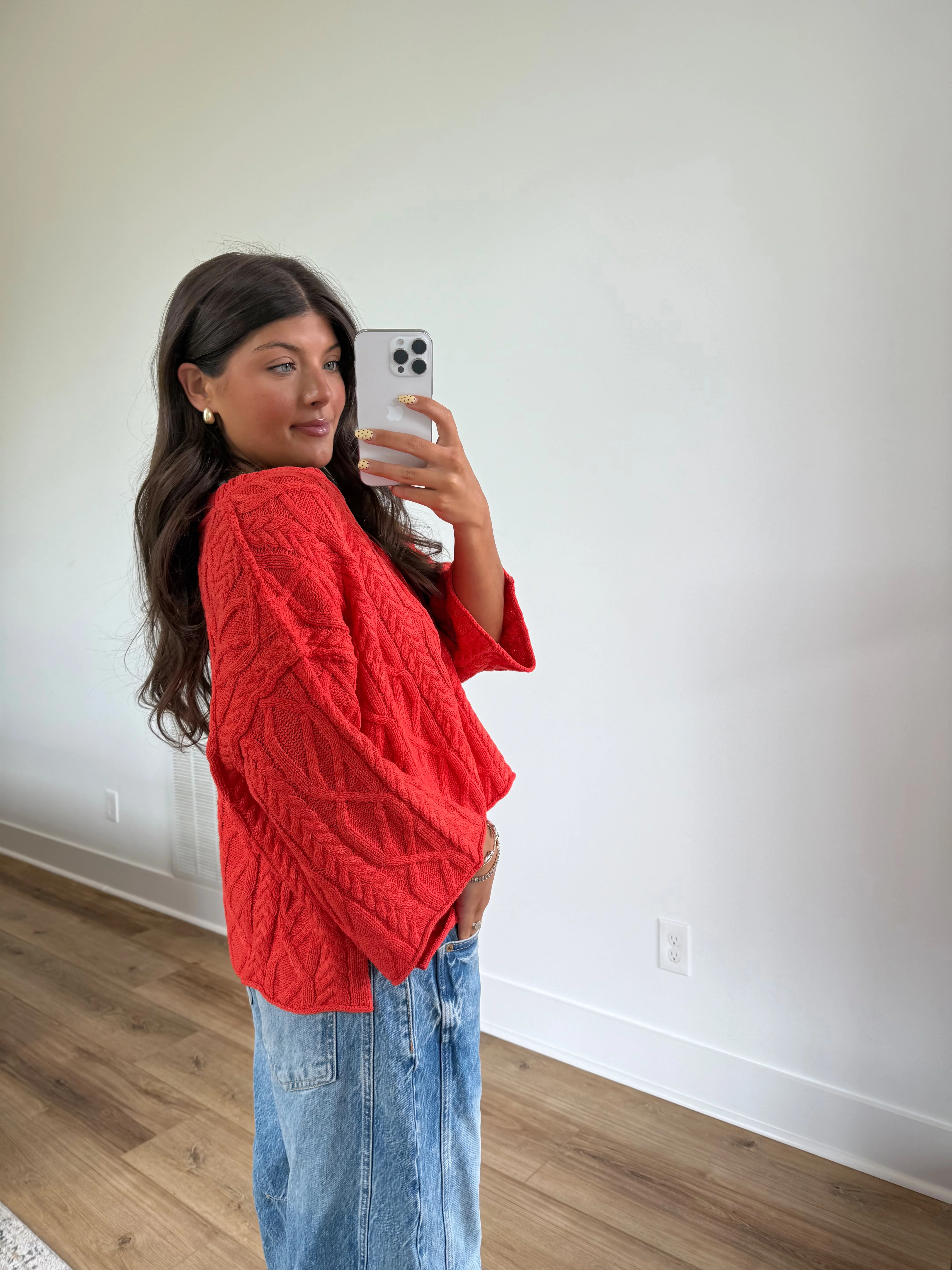 October Knit (Coral) (Restock) - Image 3