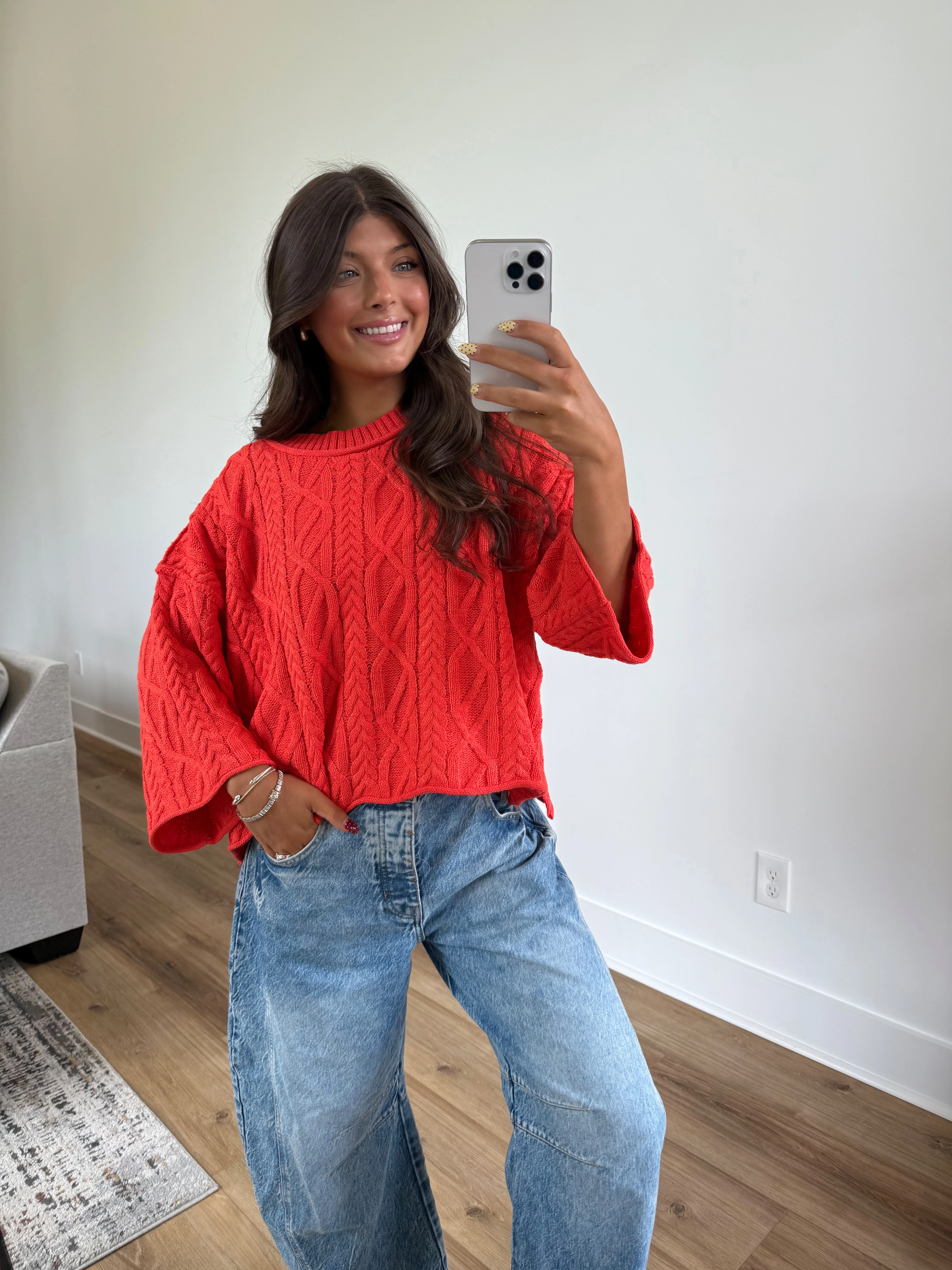 October Knit (Coral) (Restock) - Image 5