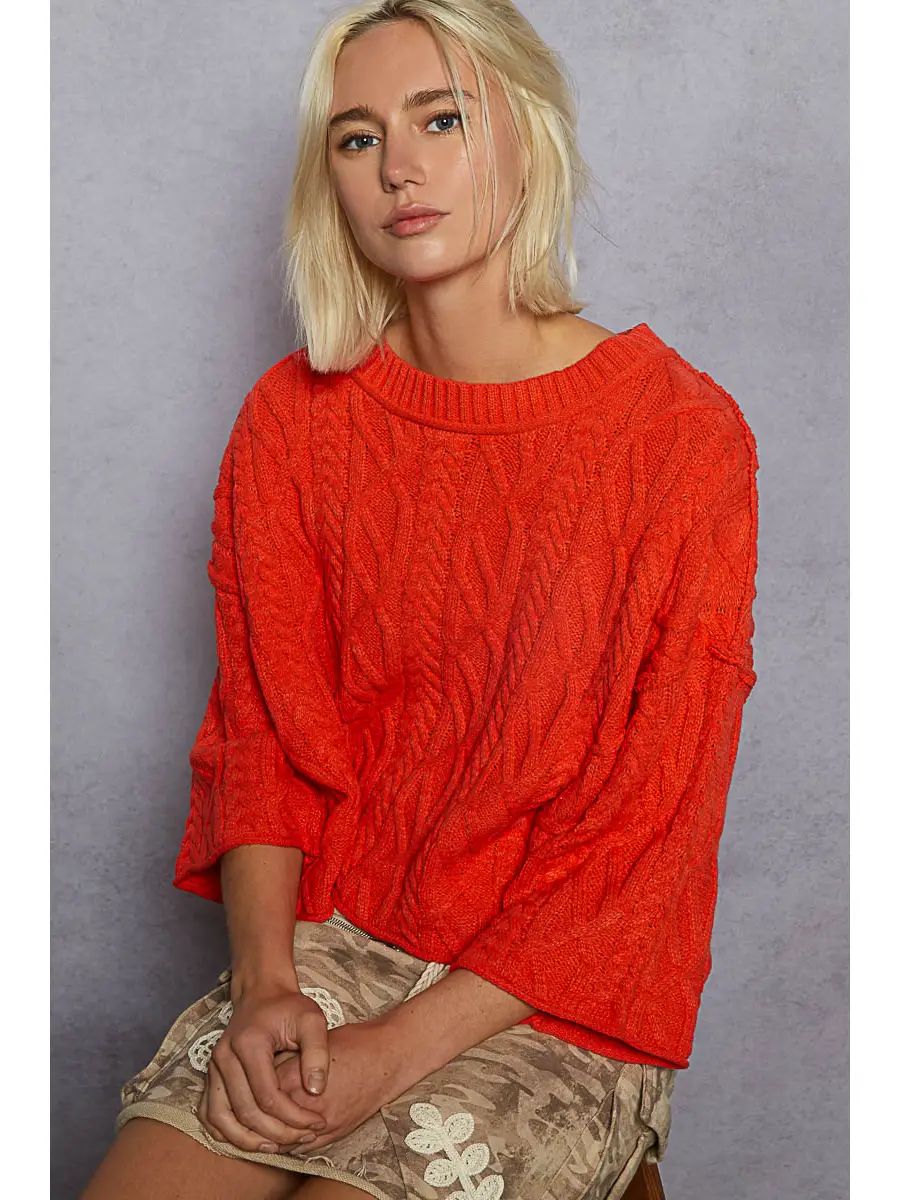 October Knit (Coral) (Restock) - Image 6