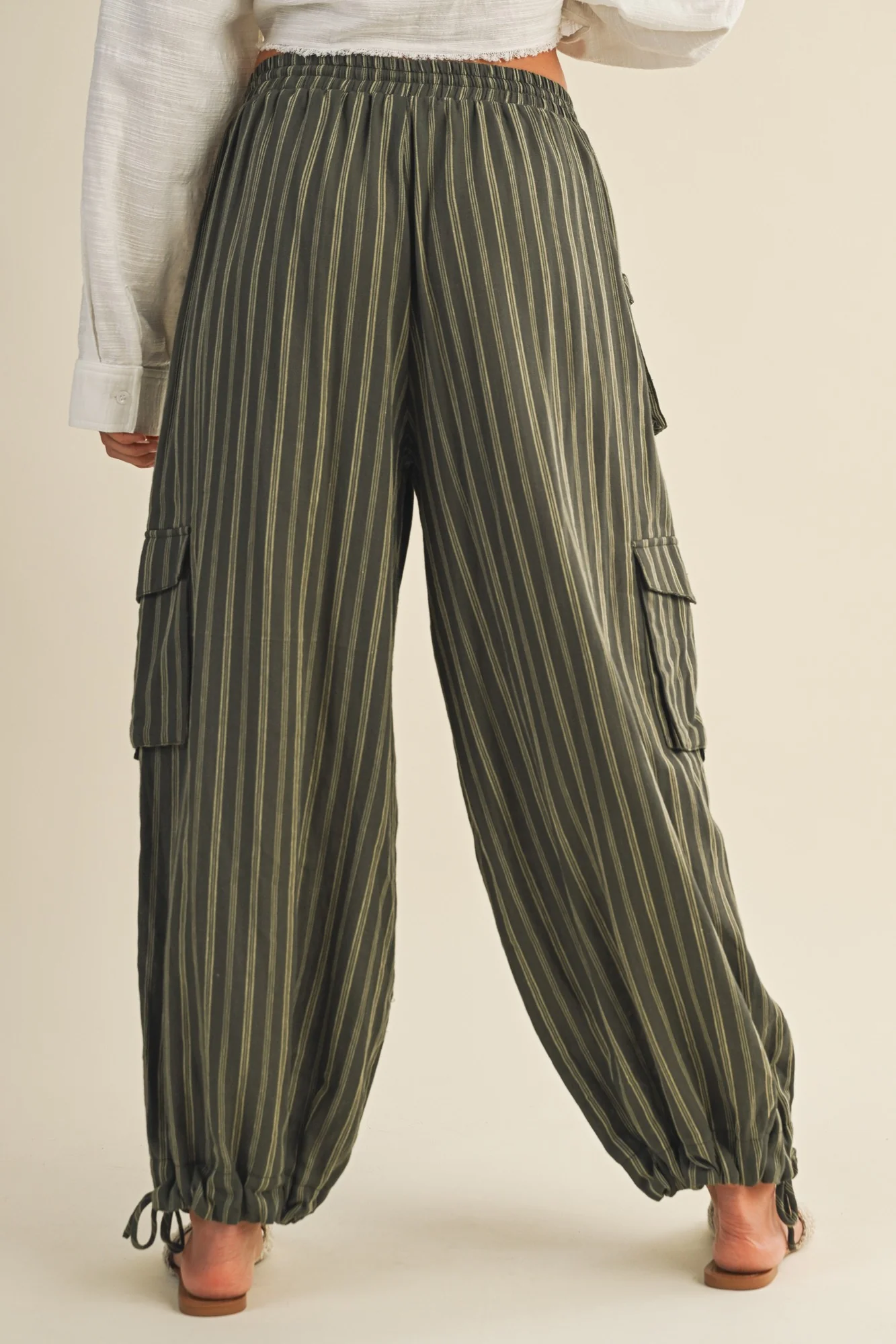 Olive Coast Cargo Pants - Image 9