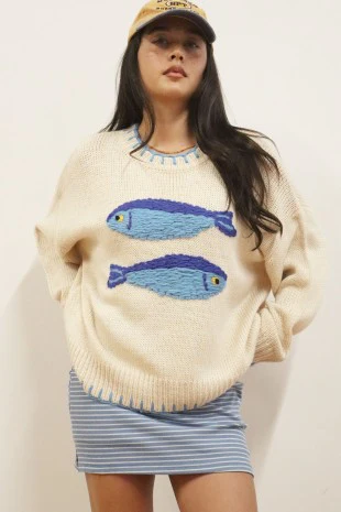 One Fish, Two Fish Sweater - Image 5