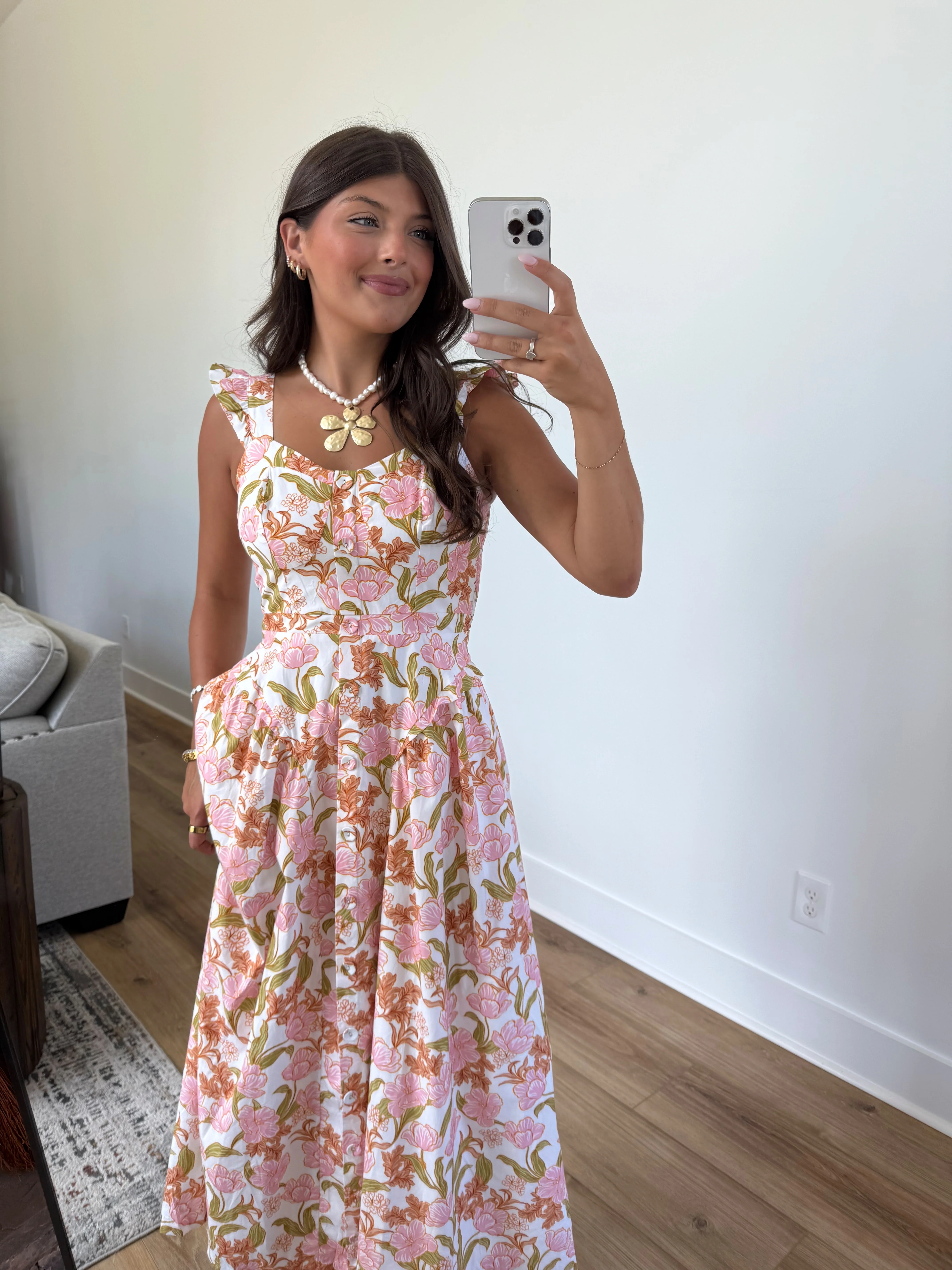 Peach Bellini Dress - Image 2