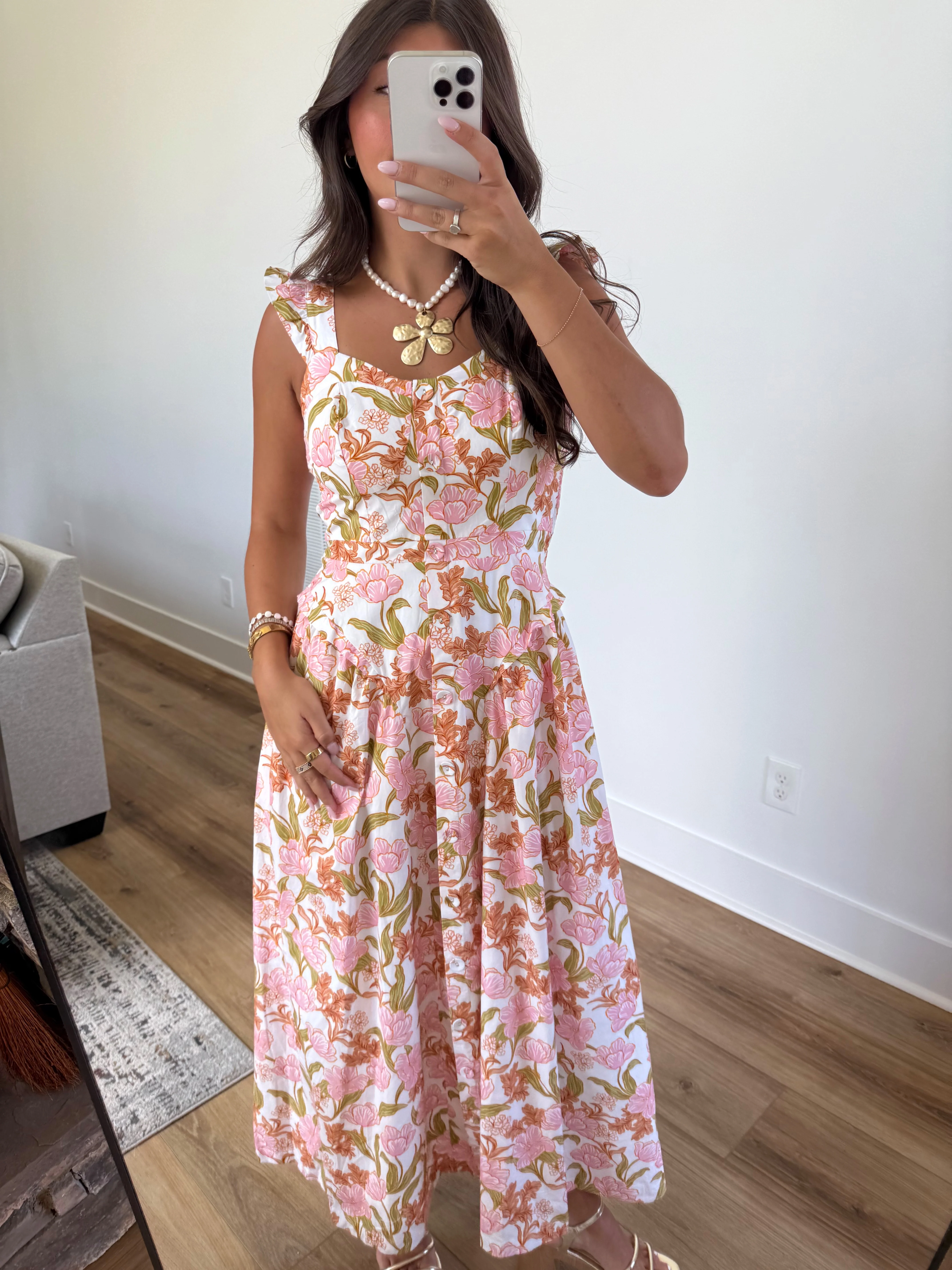 Peach Bellini Dress - Image 4