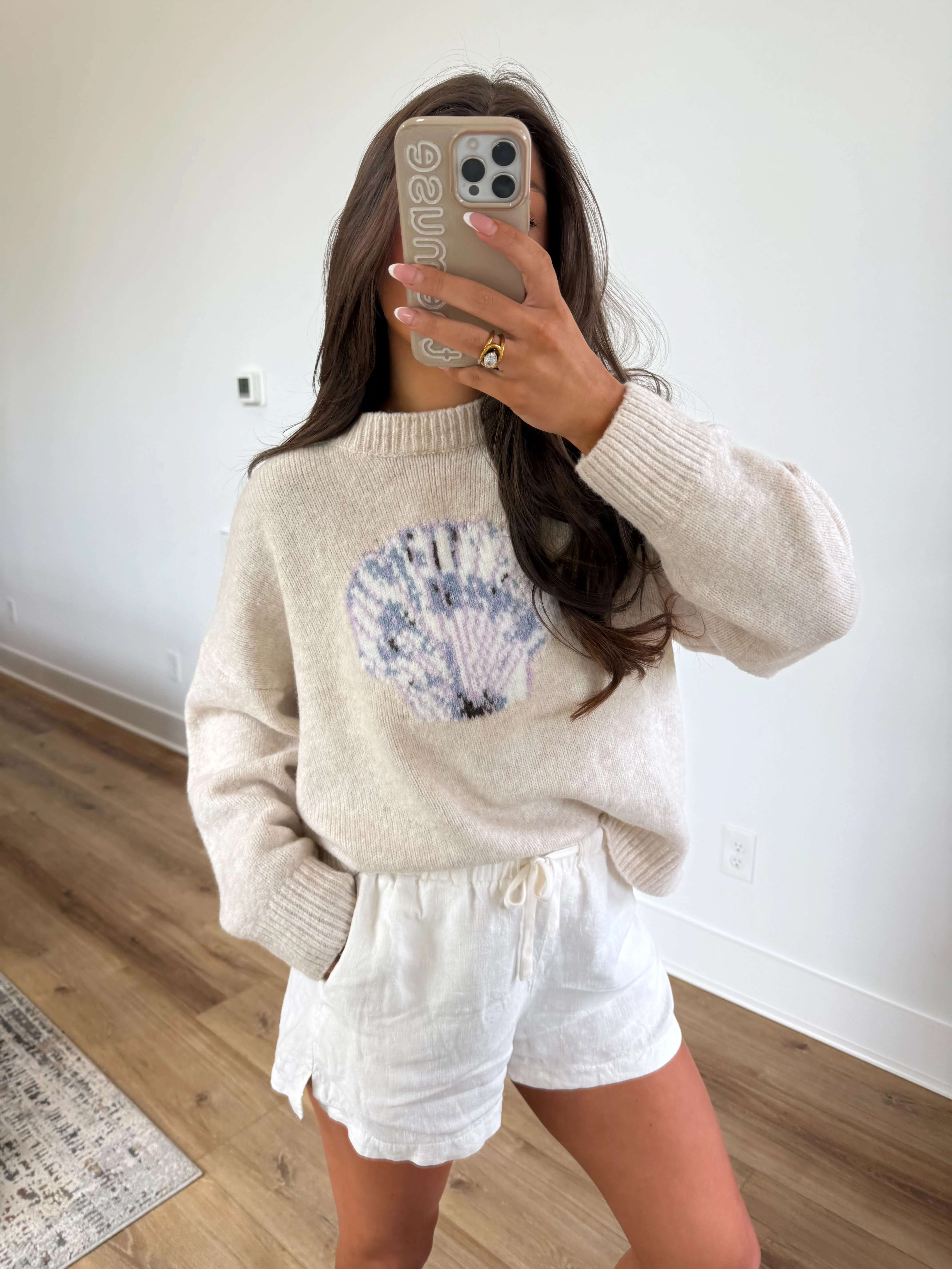 Pearl Shell Sweater - Image 2