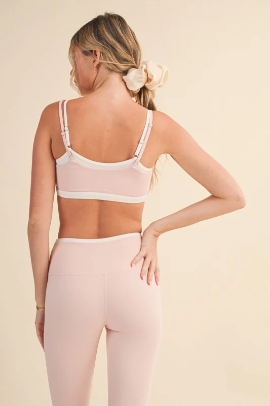 Pink Layered SPORTS BRA - Image 8
