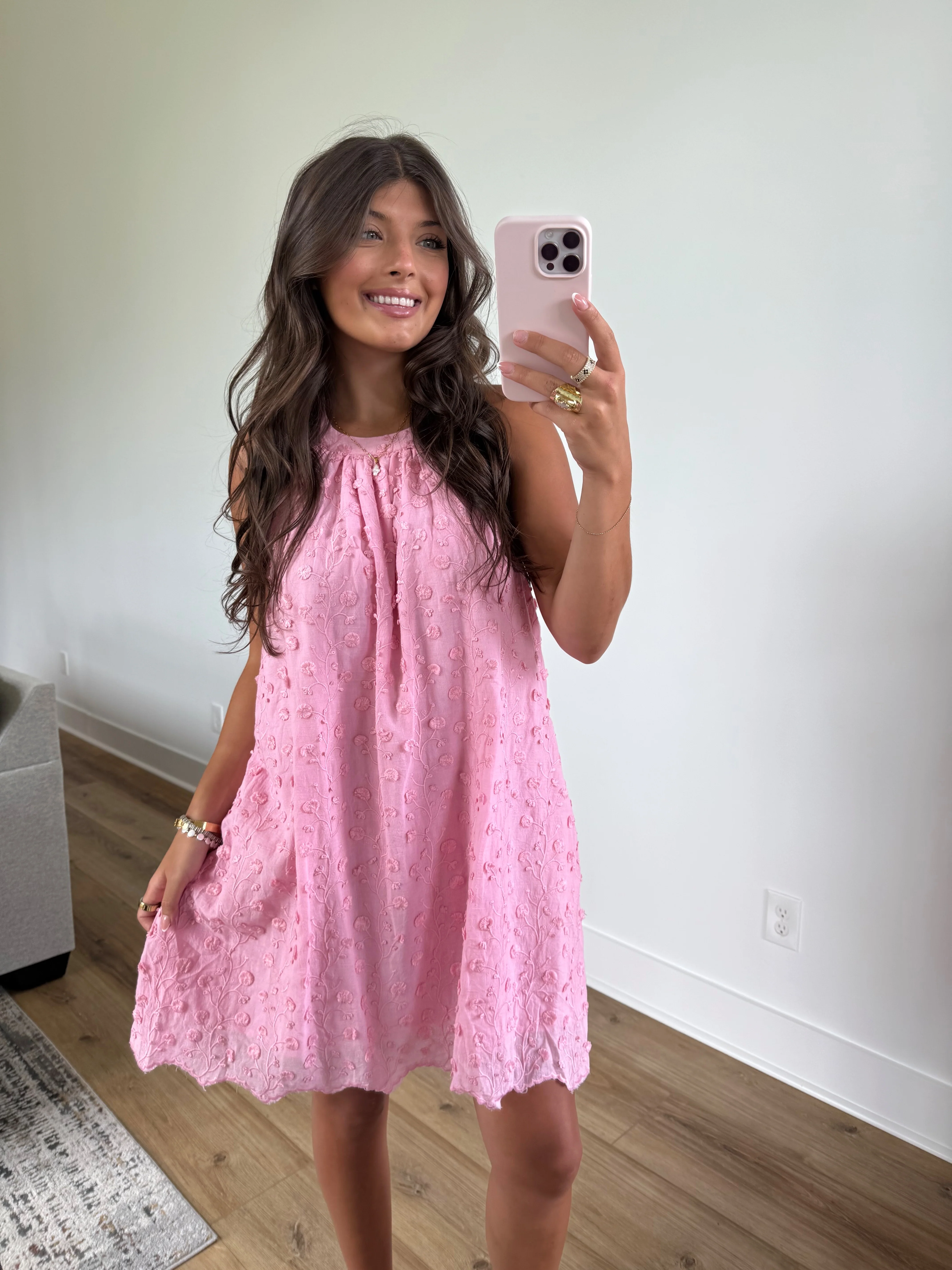 Pink Paloma Mini Dress - Image 2