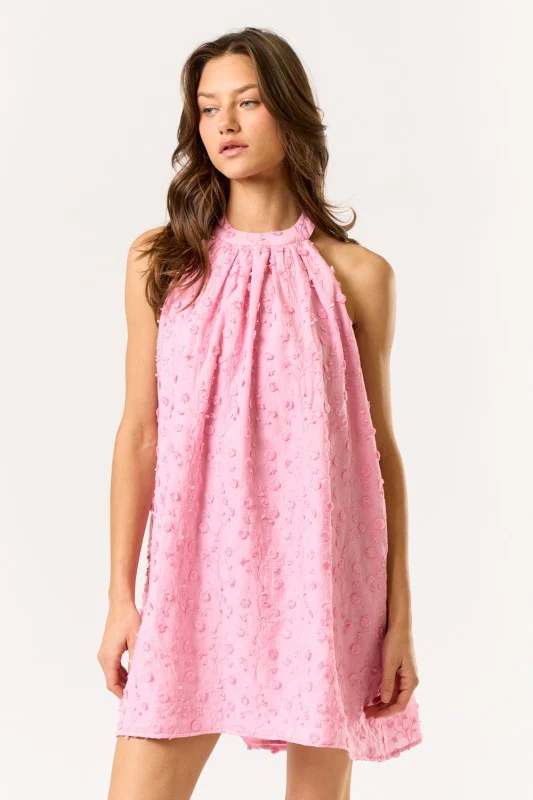 Pink Paloma Mini Dress - Image 5