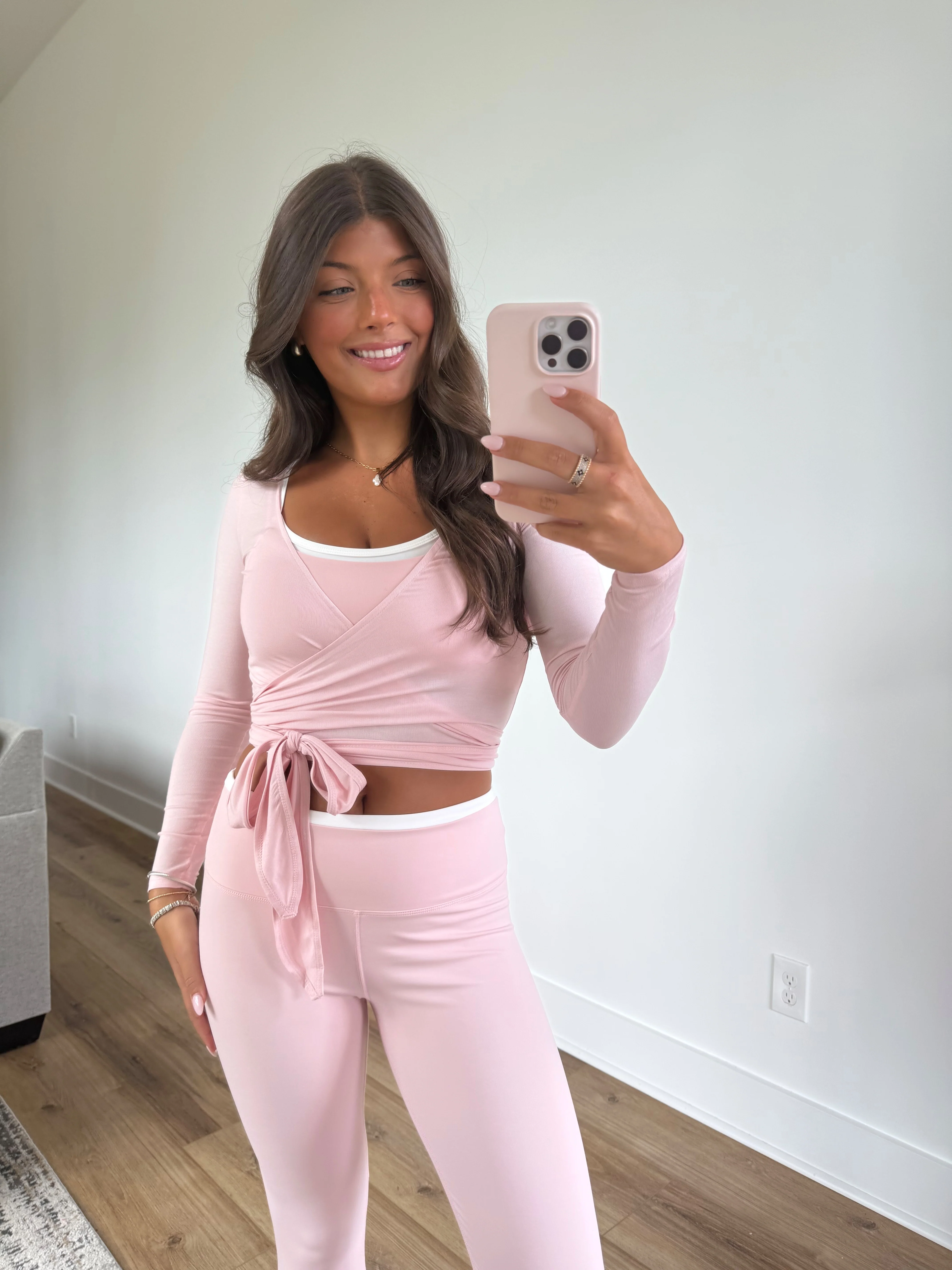 Pink Wrap Top - Image 7