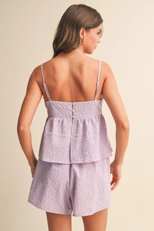 Purple/Pink Peplum Set - Image 9