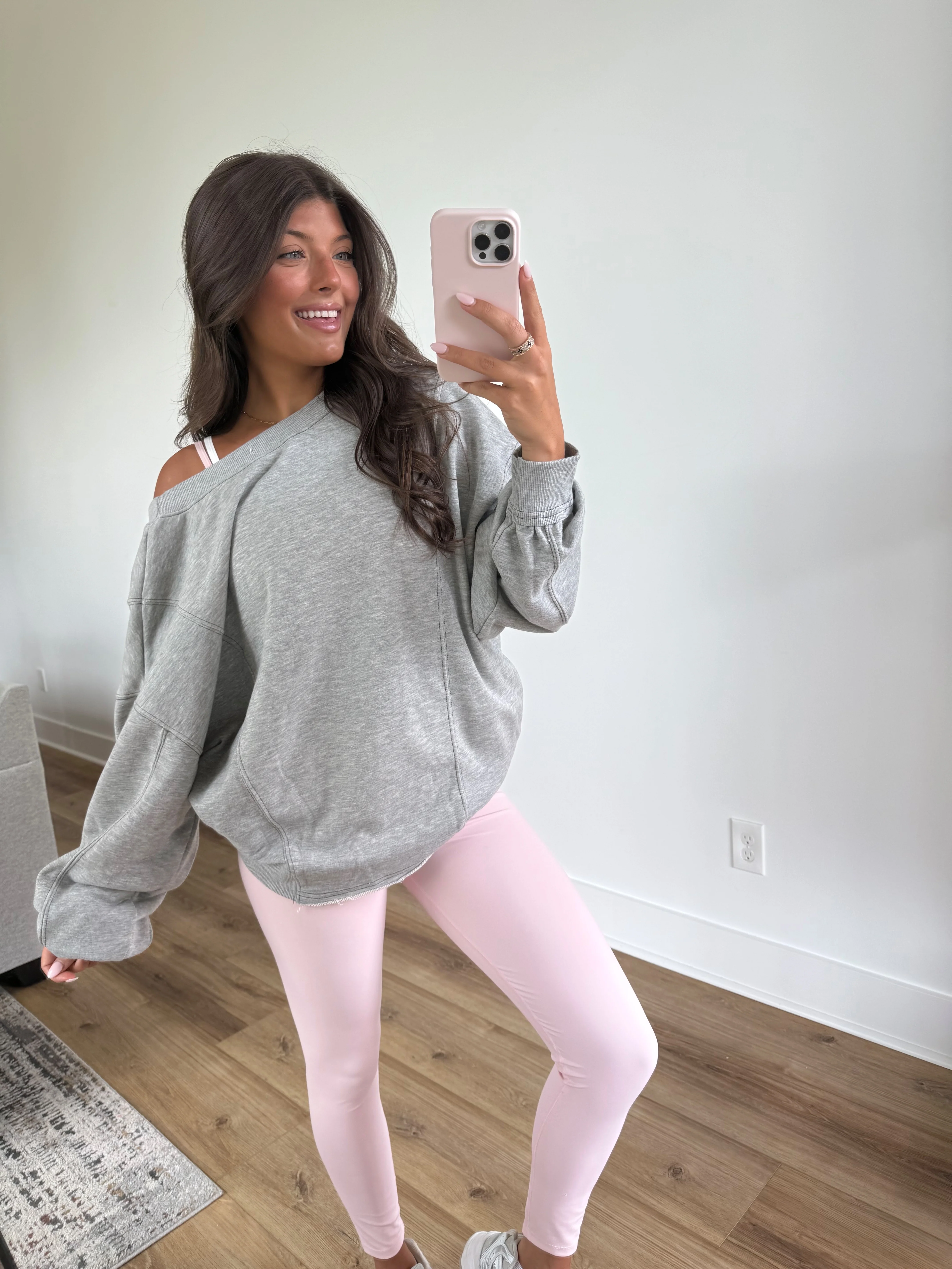 Reversible Twist Sweater (Grey) - Image 7
