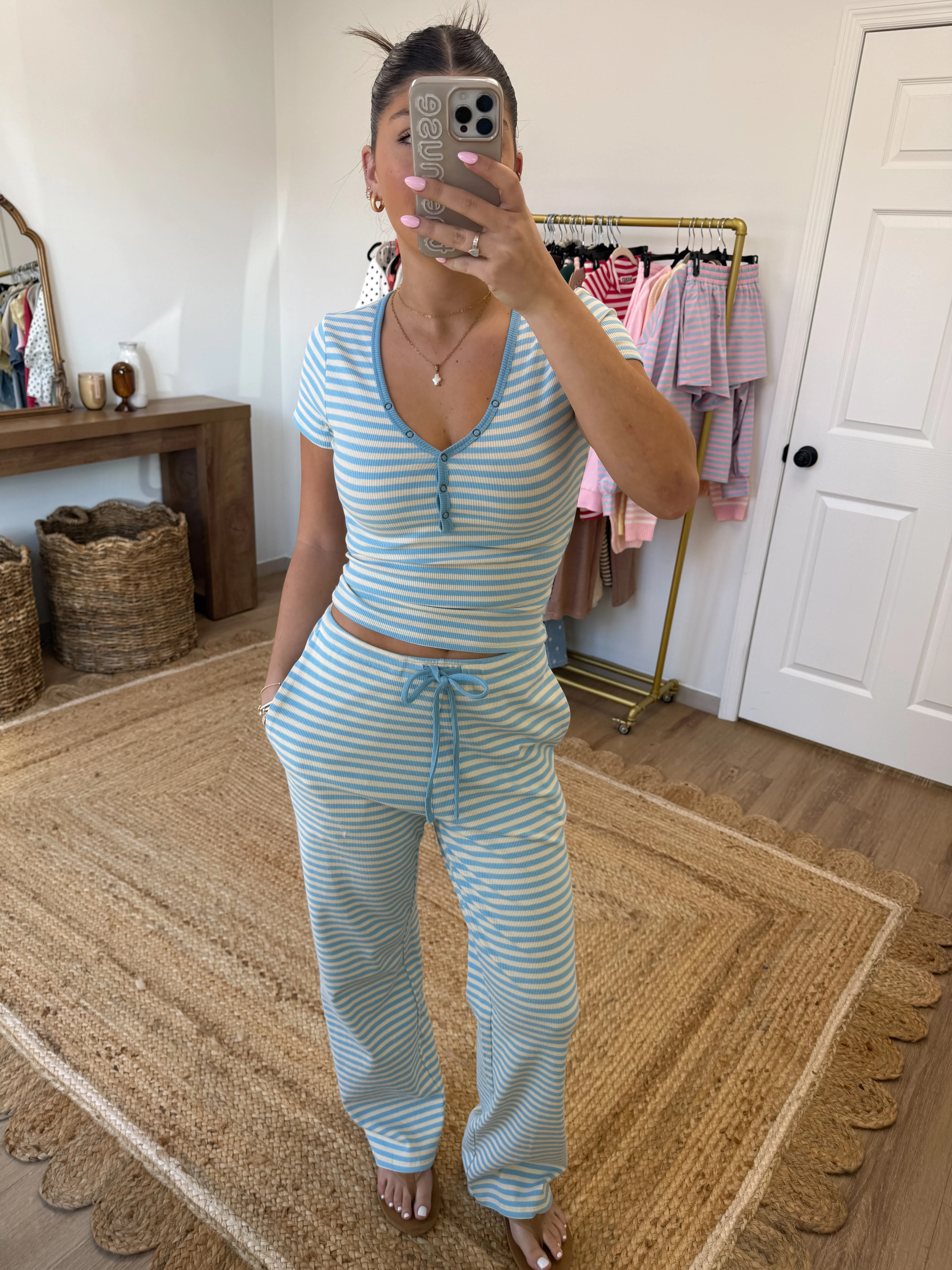 Saltair Stripe Set (Blue) - Image 4