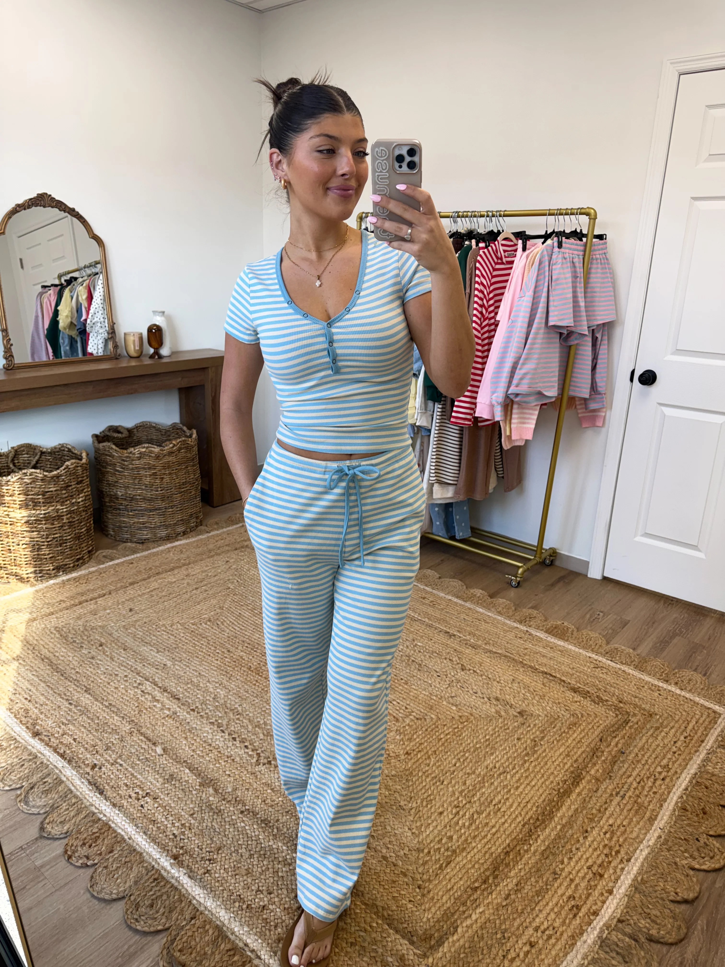 Saltair Stripe Set (Blue) - Image 5