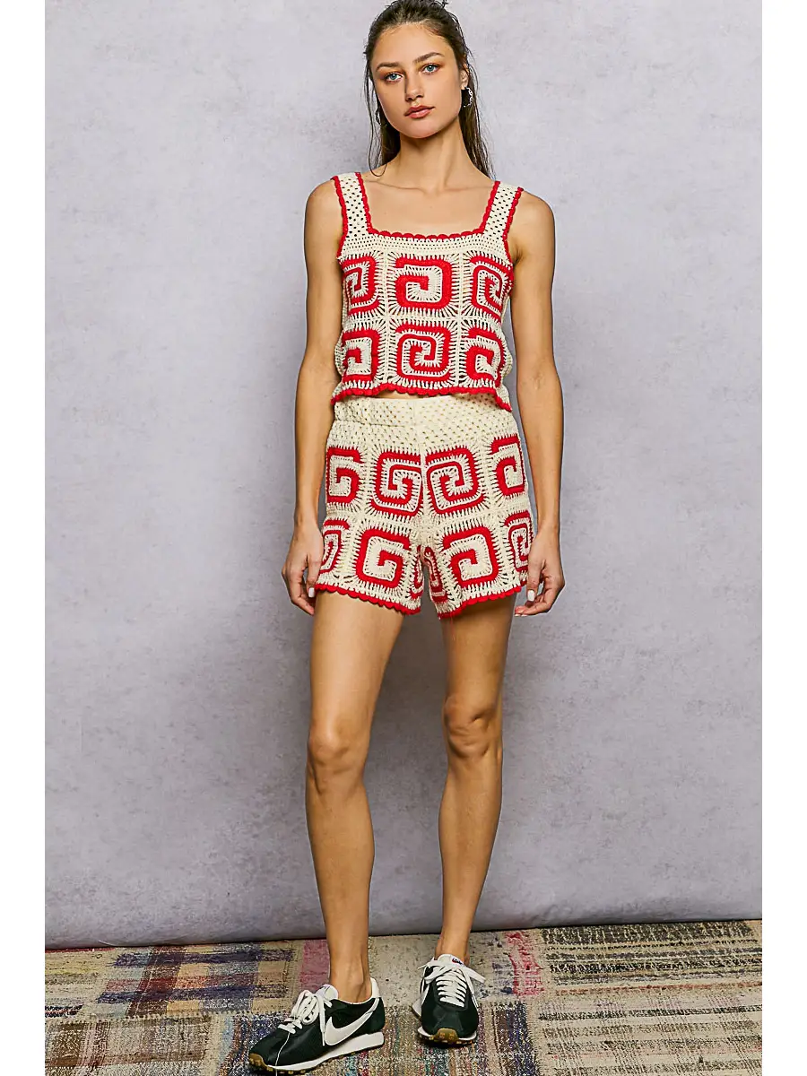 Sandbar Crochet Set (Red) - Image 5